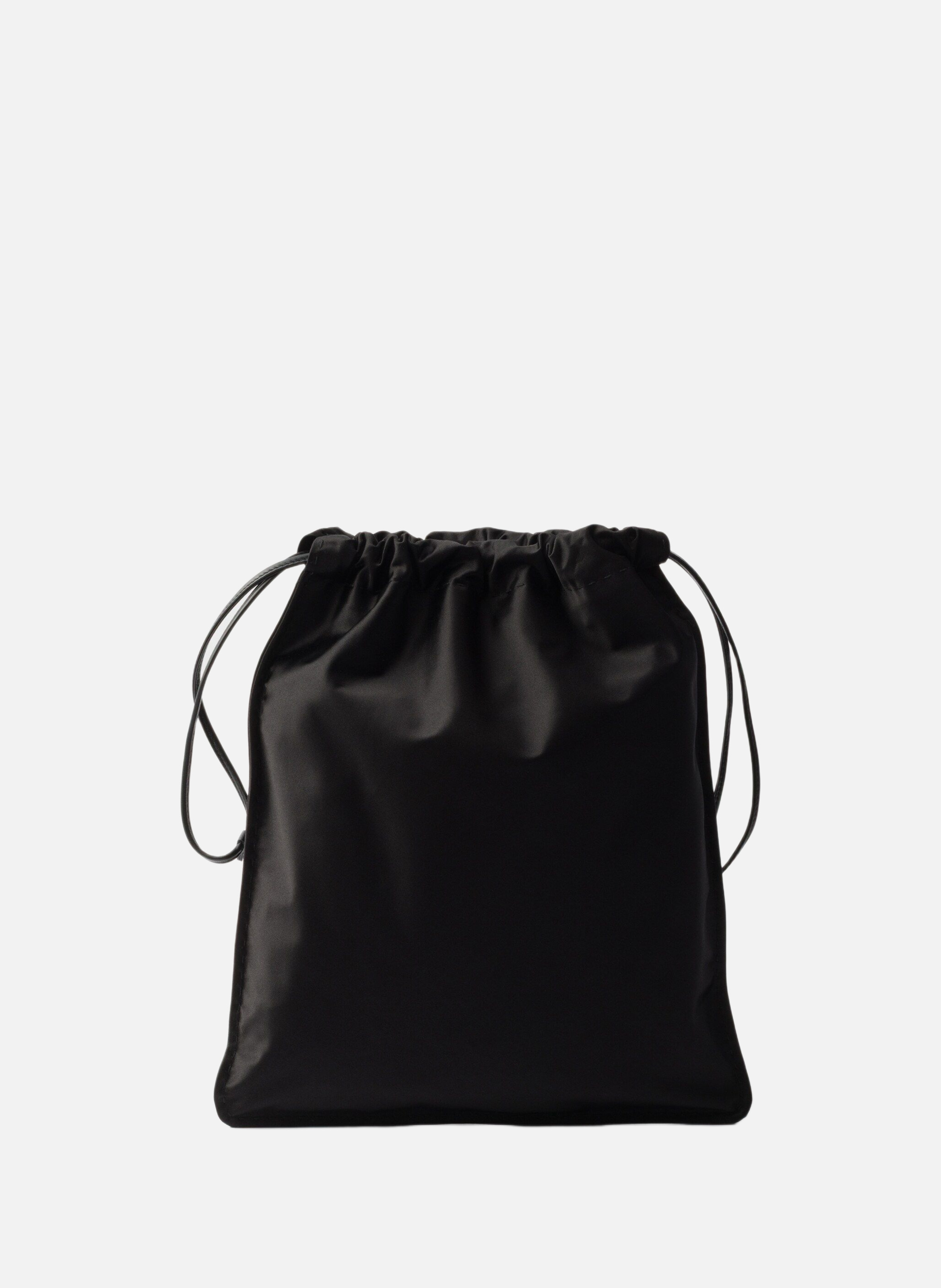 Pochette prada wish en duchesse de soie PRADA Noir