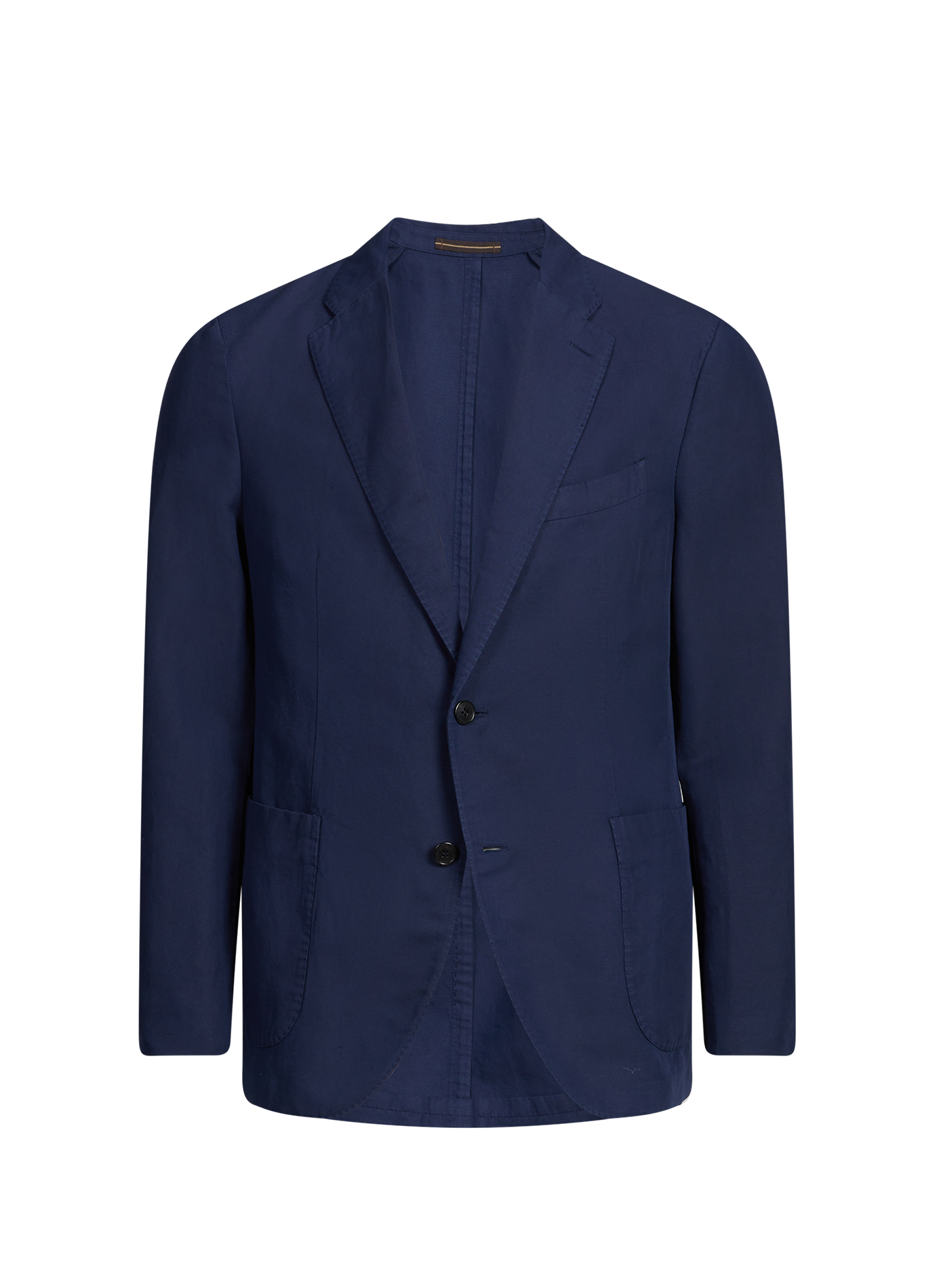 <p>Plain linen and cotton blazer</p> SLOWEAR Blue