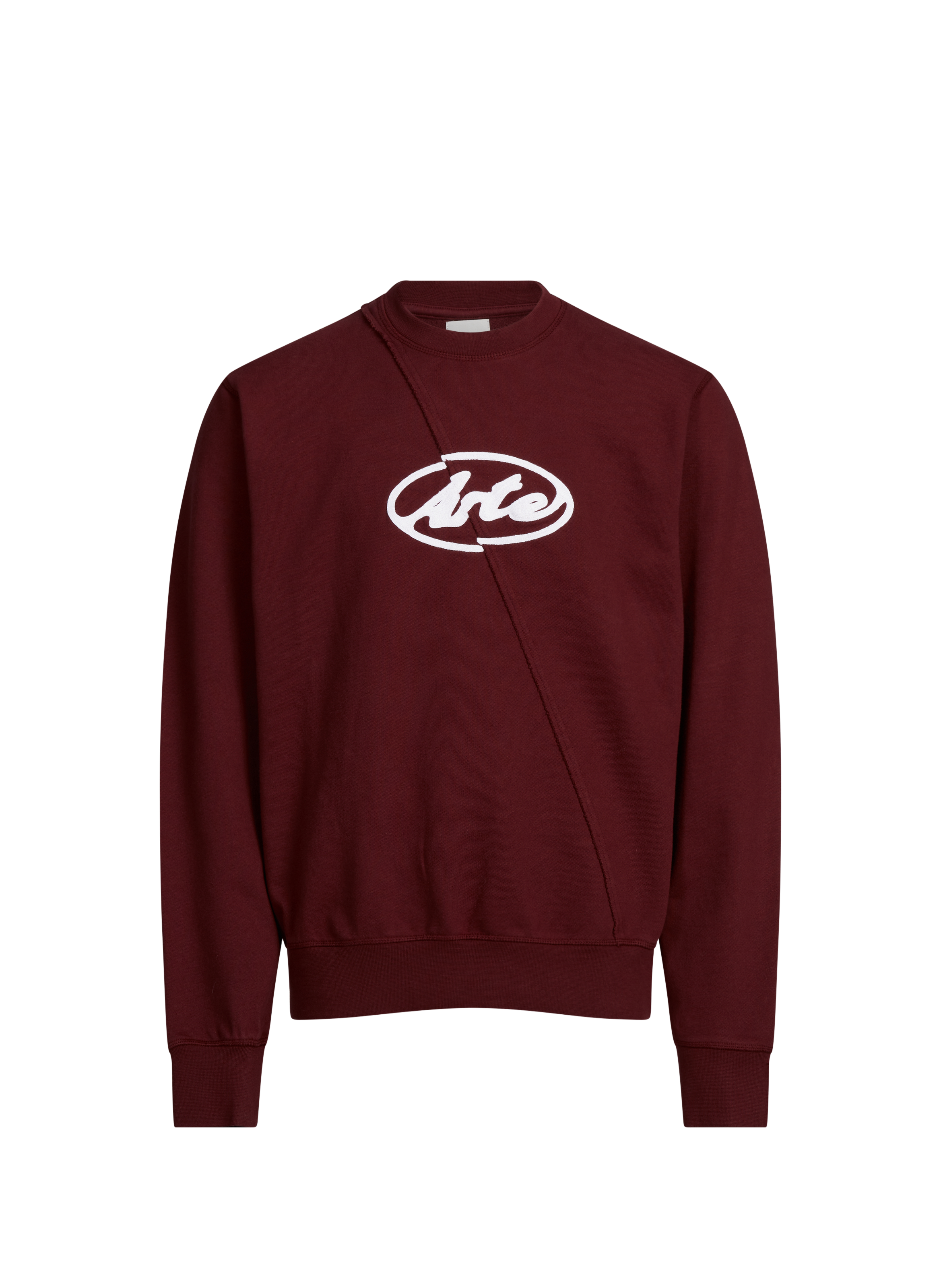 Sweat brodé avec logo circulaire ARTE ANTWERP Red