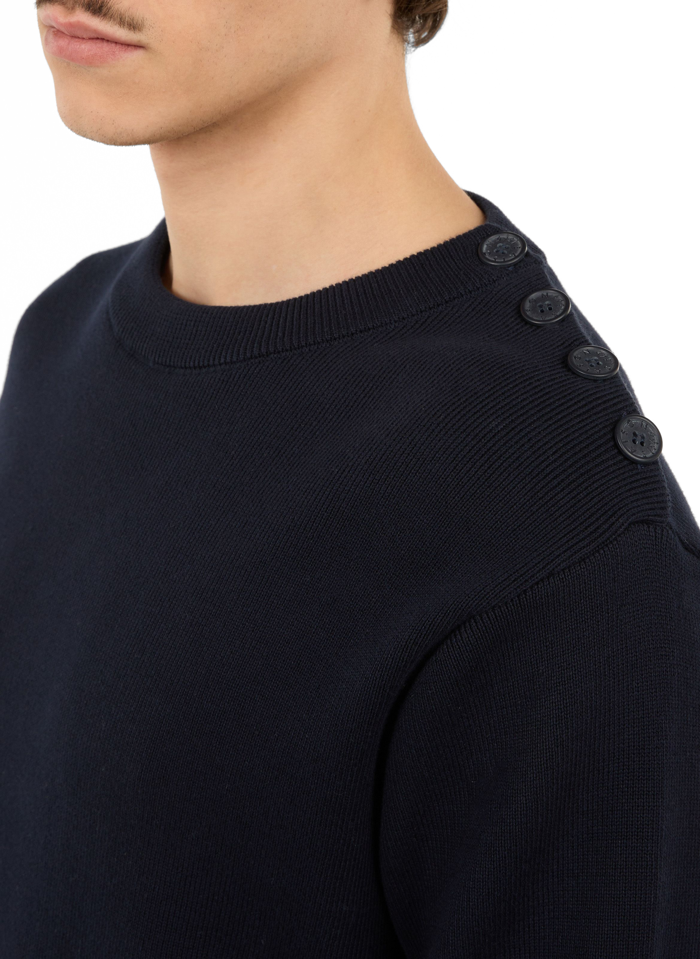 100% cotton sweater Blue