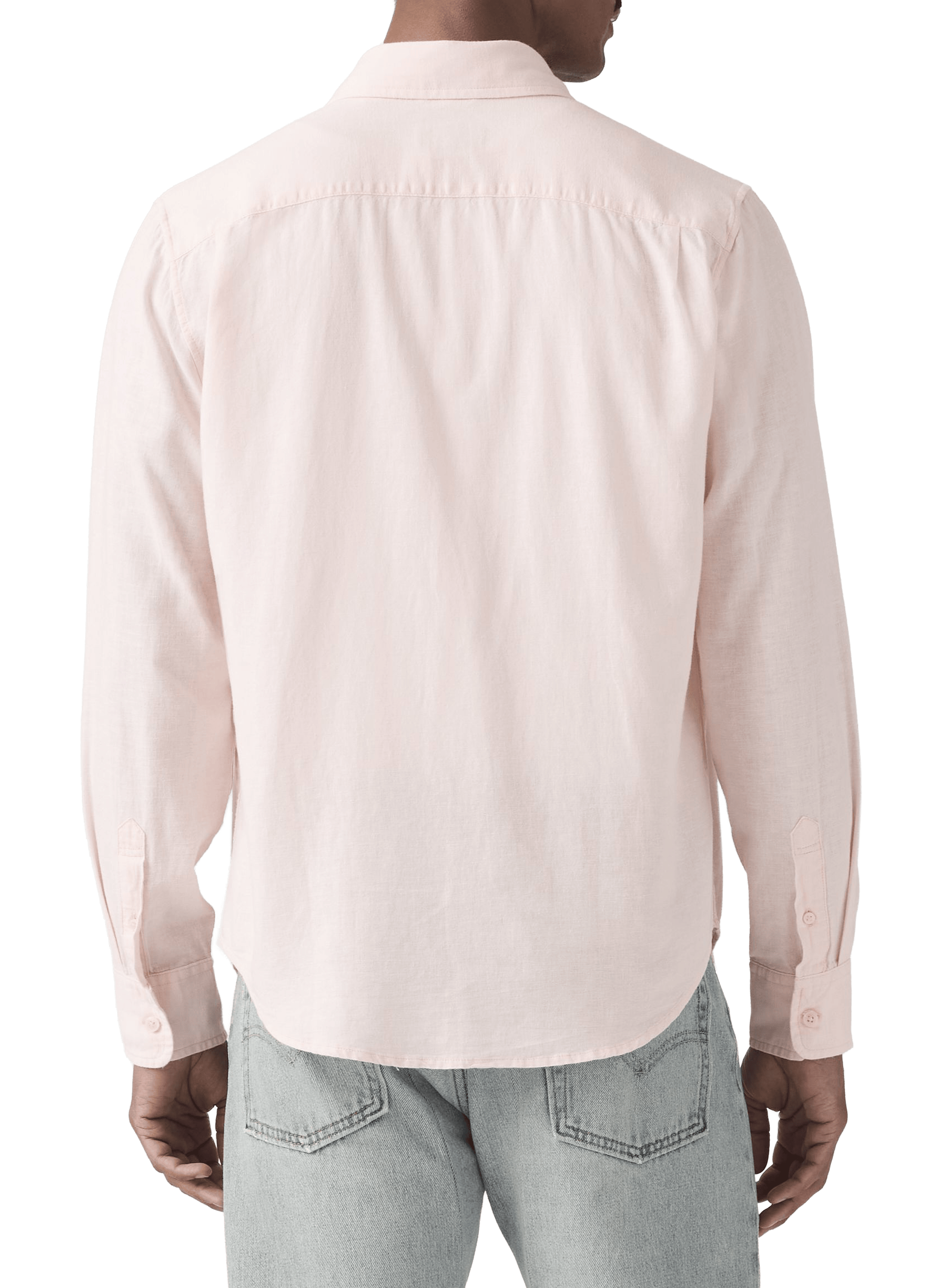 Chemise col classique en lin et coton mélangés LEVI'S Rosa