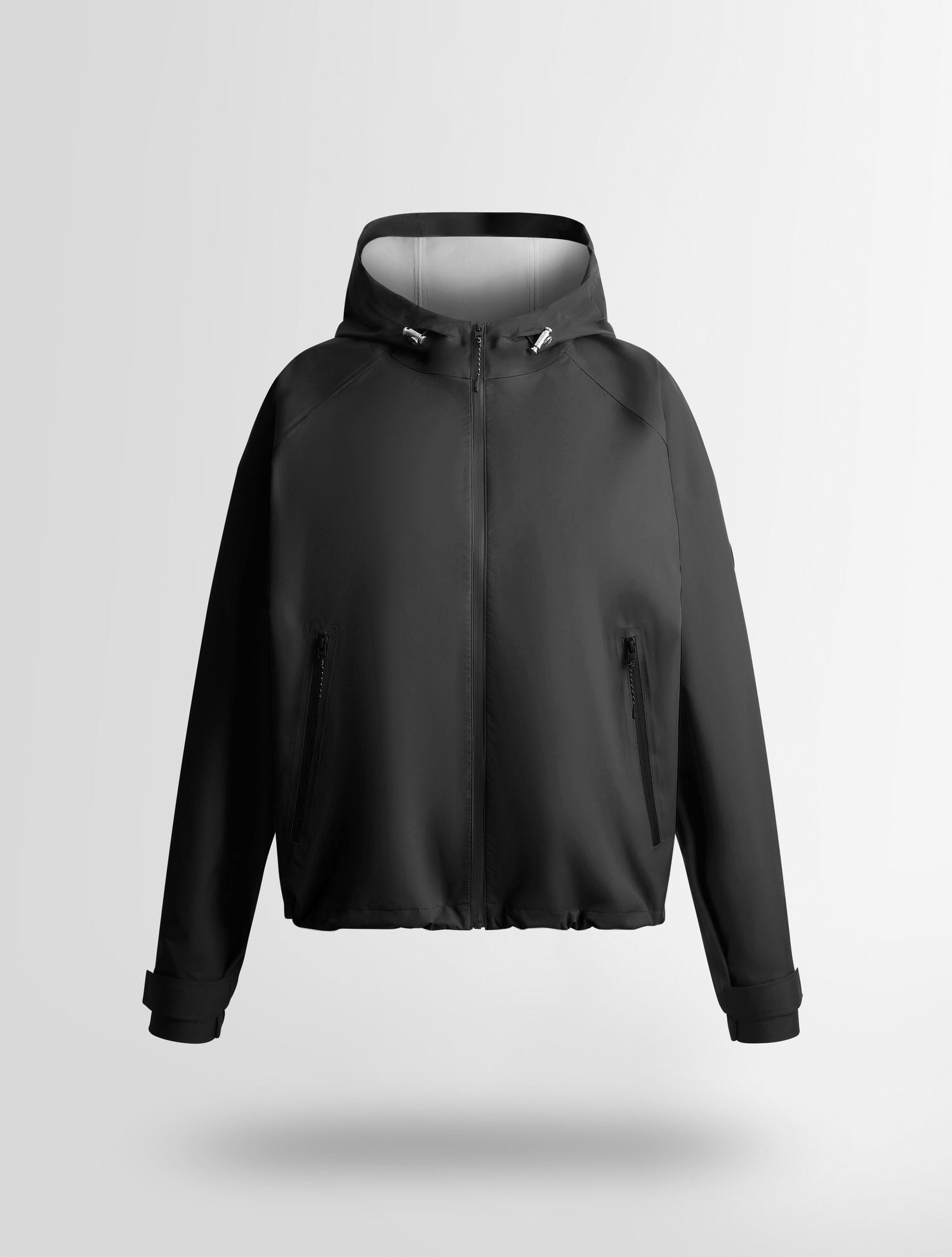 Blouson syarane col capuche coupe regular FUSALP Noir