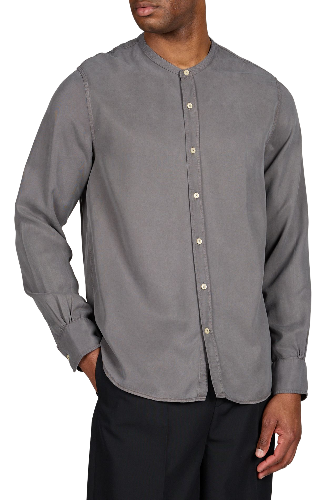 Round neck shirt OFFICINE GENERALE Grey