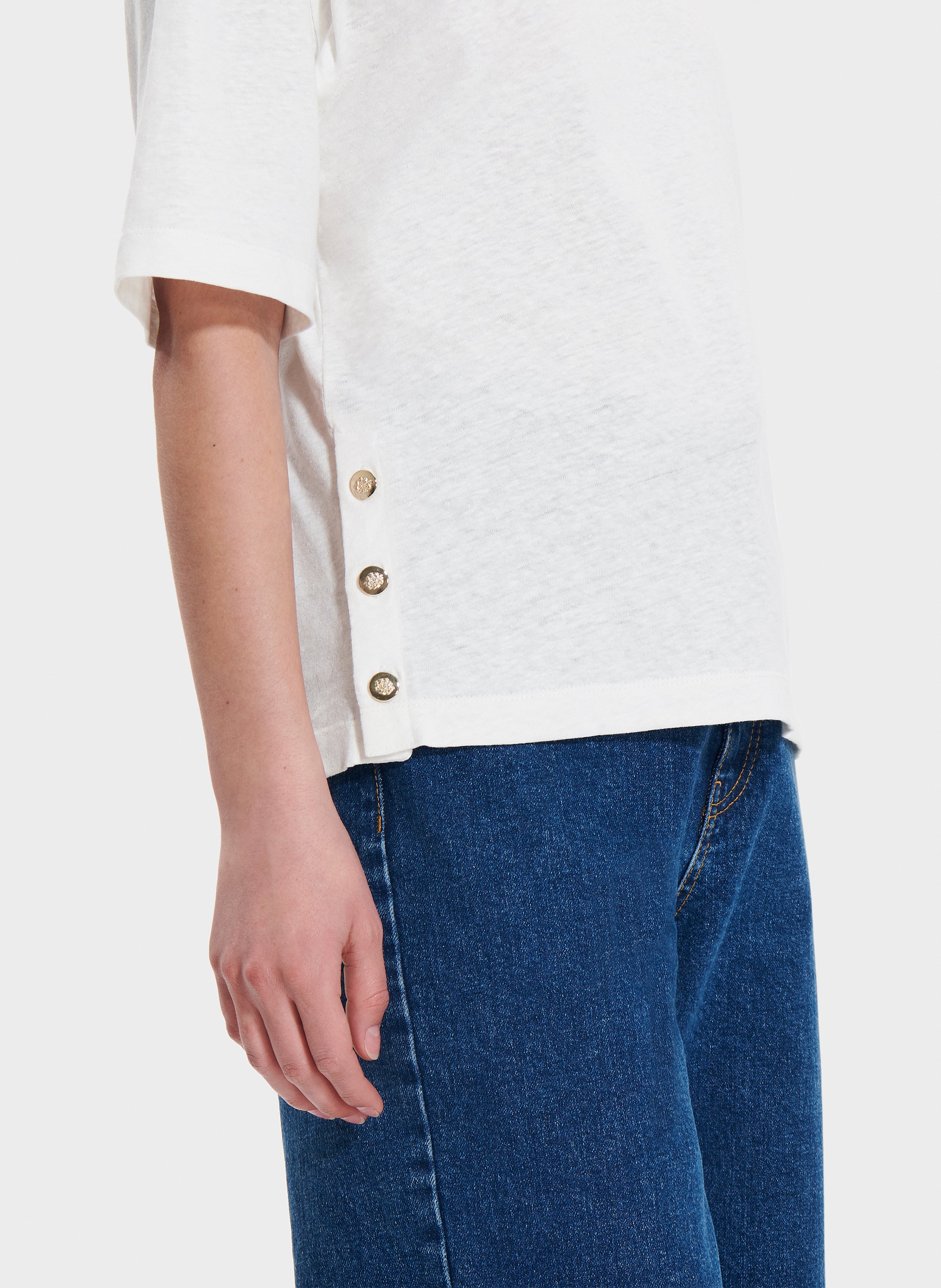 Top  tasha ZAPA Blanc