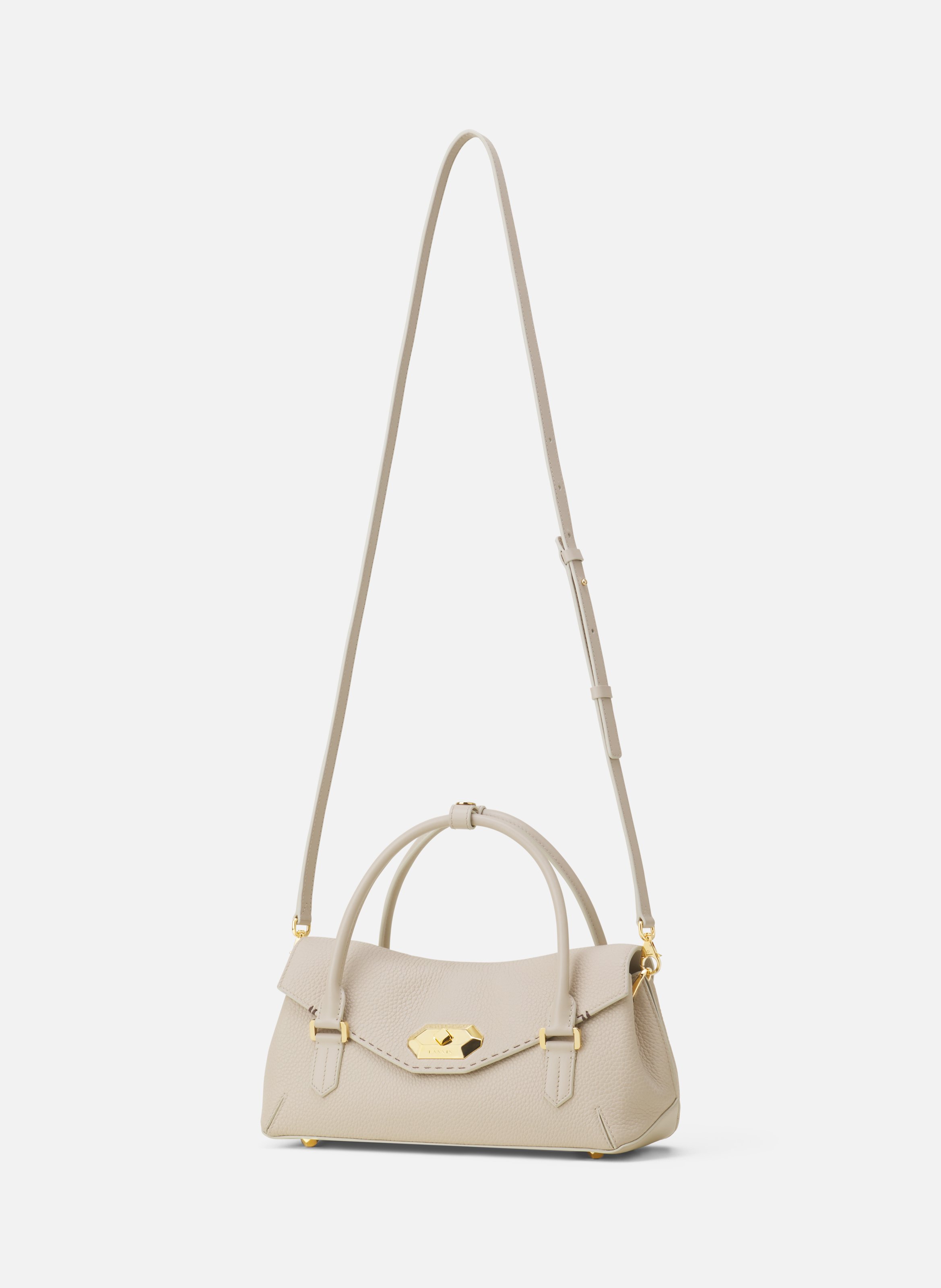 Sac le confident by lanvin 26 en cuir LANVIN Blanc