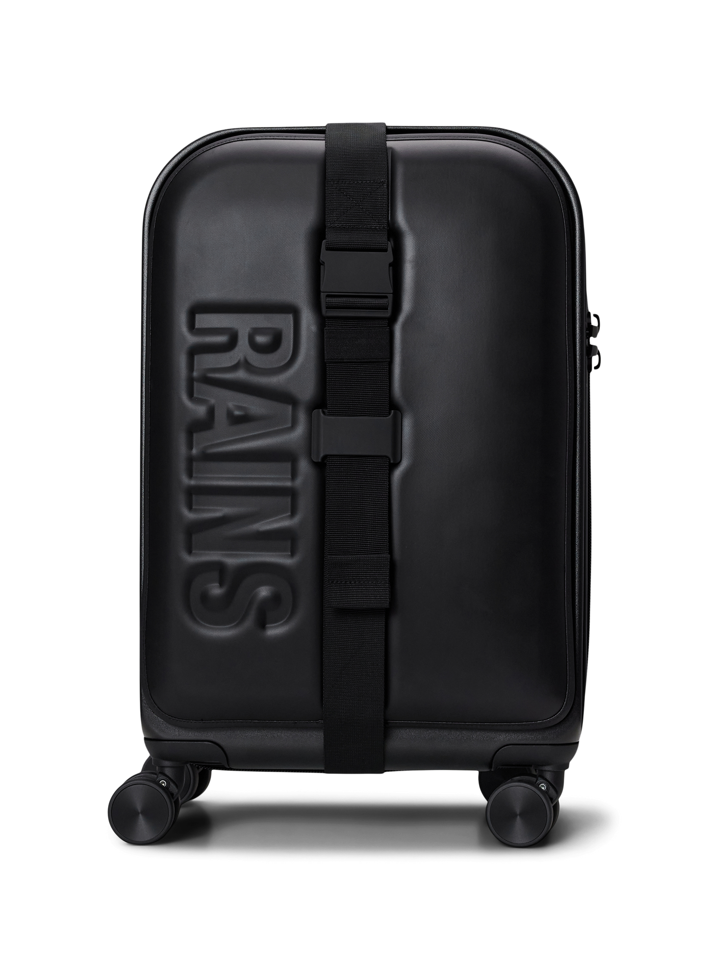 Valise cabine imperméable à quatre roues RAINS Noir