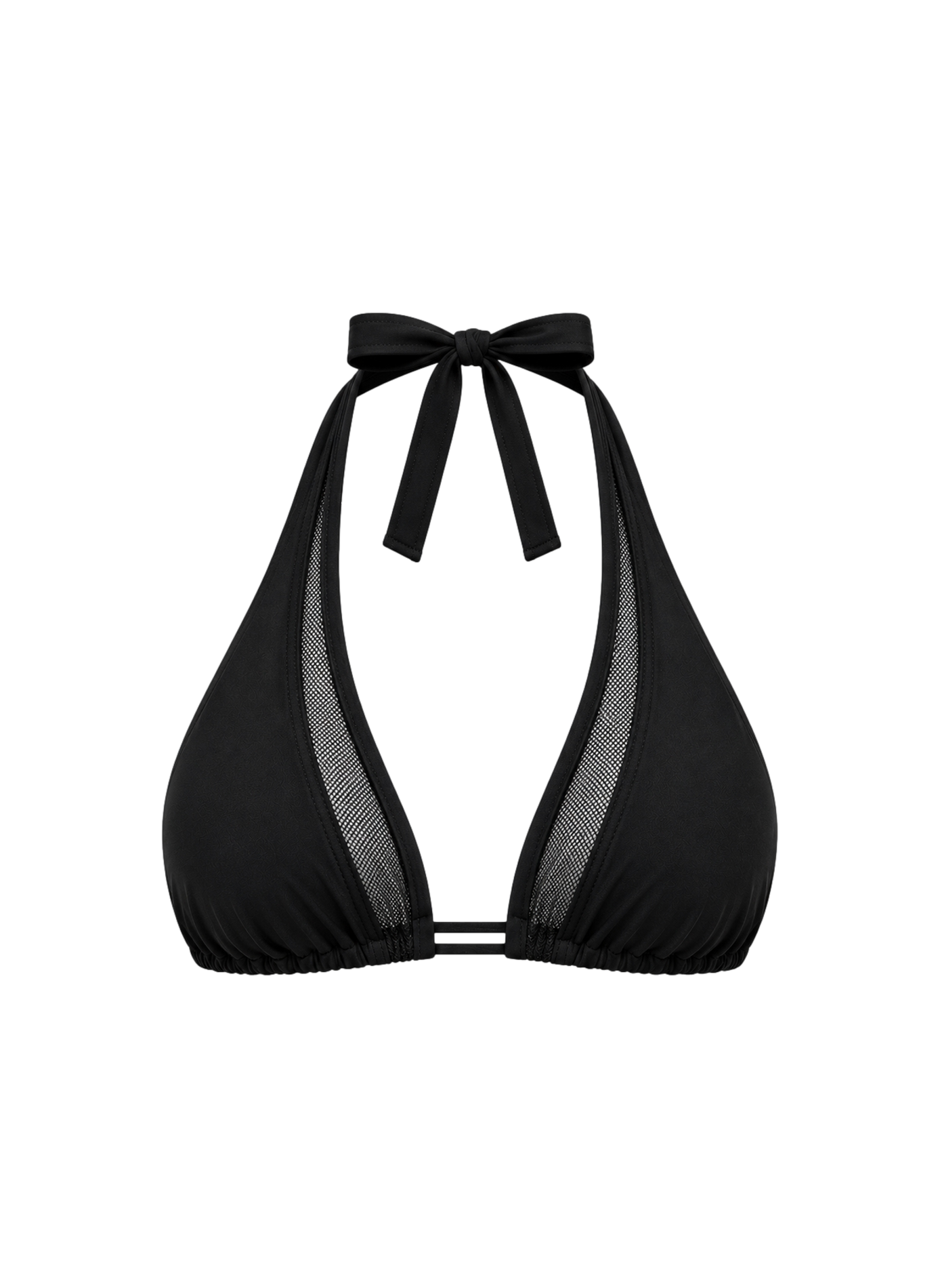 Charlie tied bikini top SHAN Black
