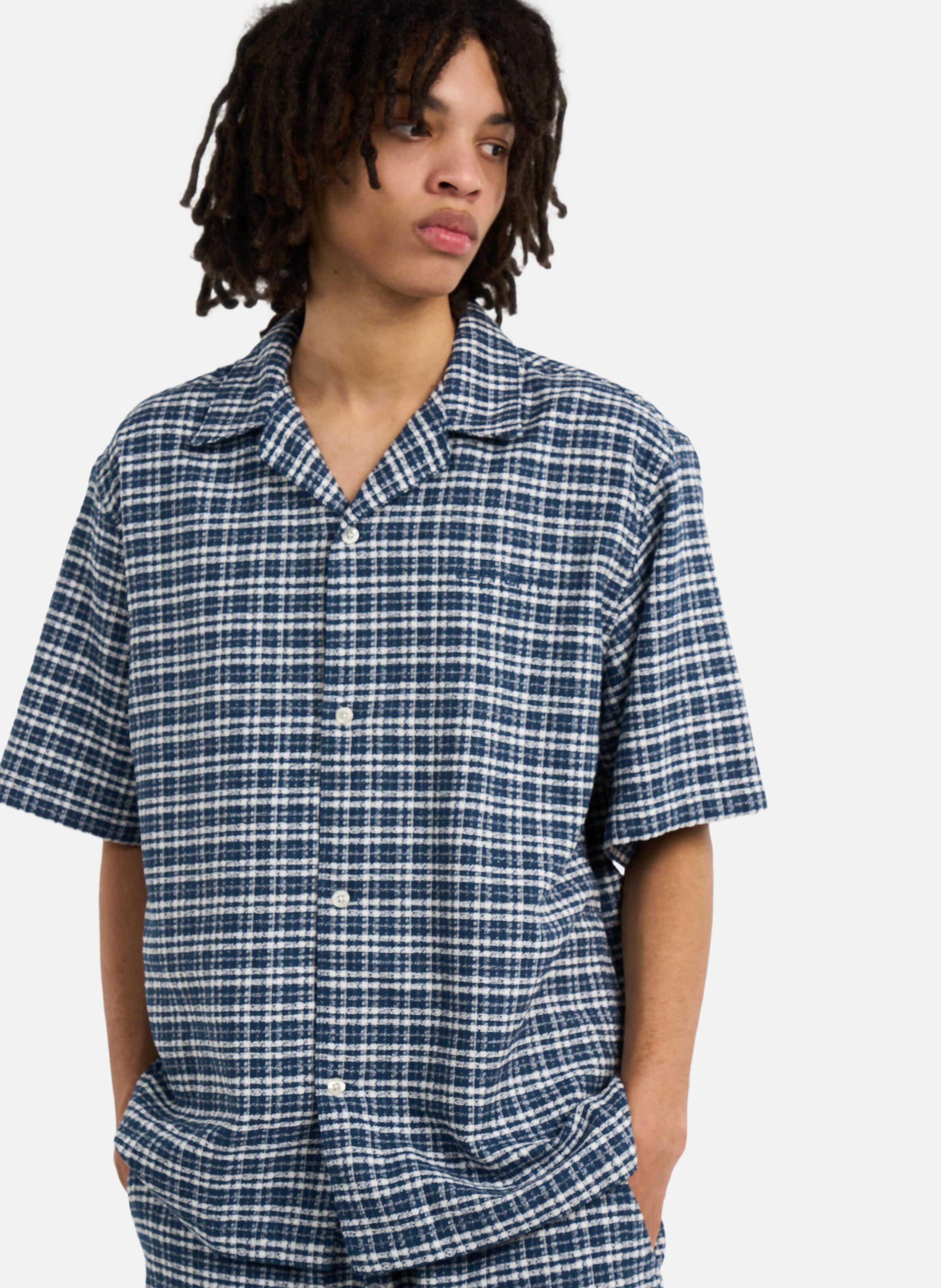 Chemise s/s kander shirt CARHARTT WIP Bleu
