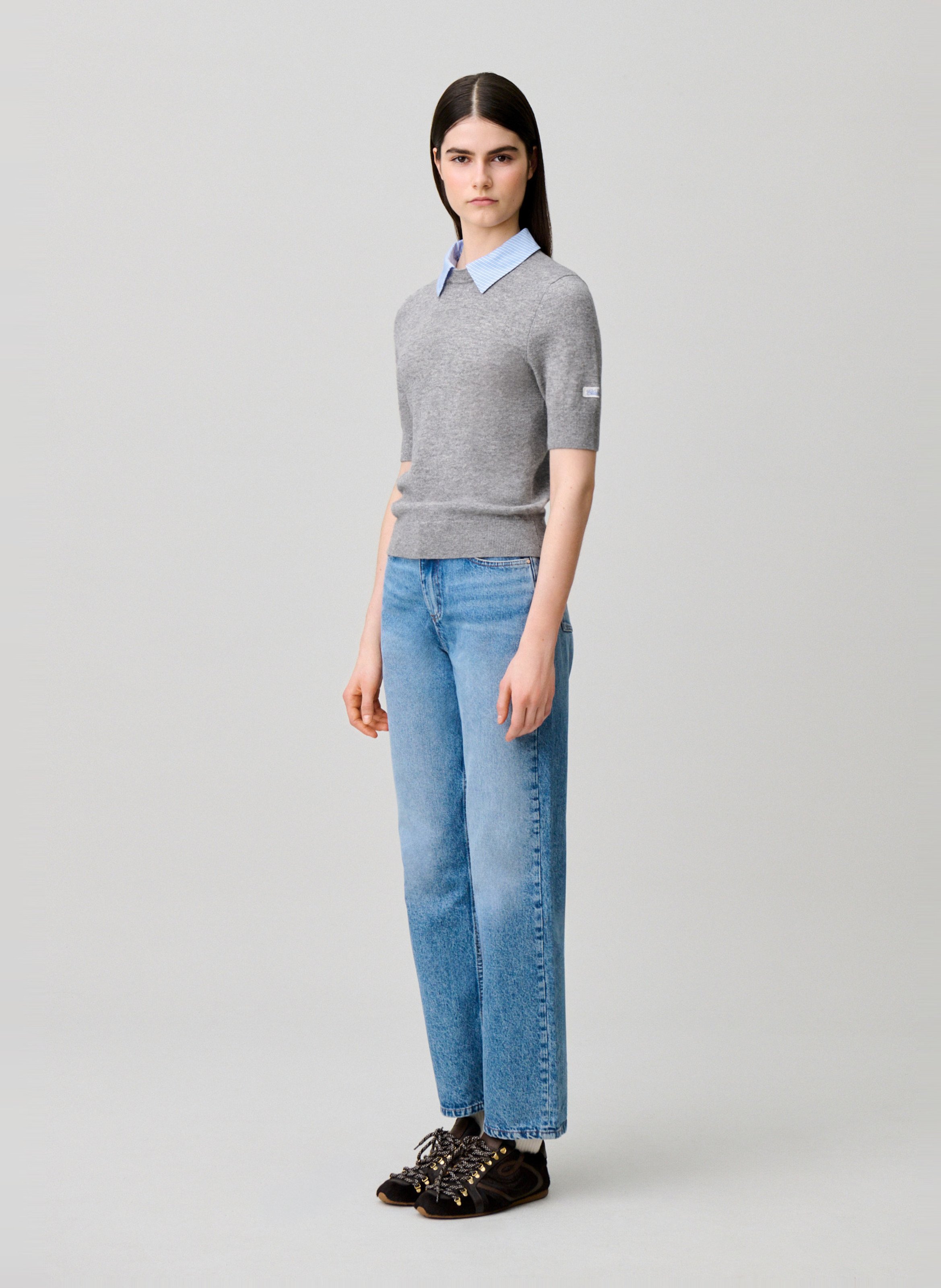 Pull moulant en laine CLAUDIE PIERLOT Multicolore