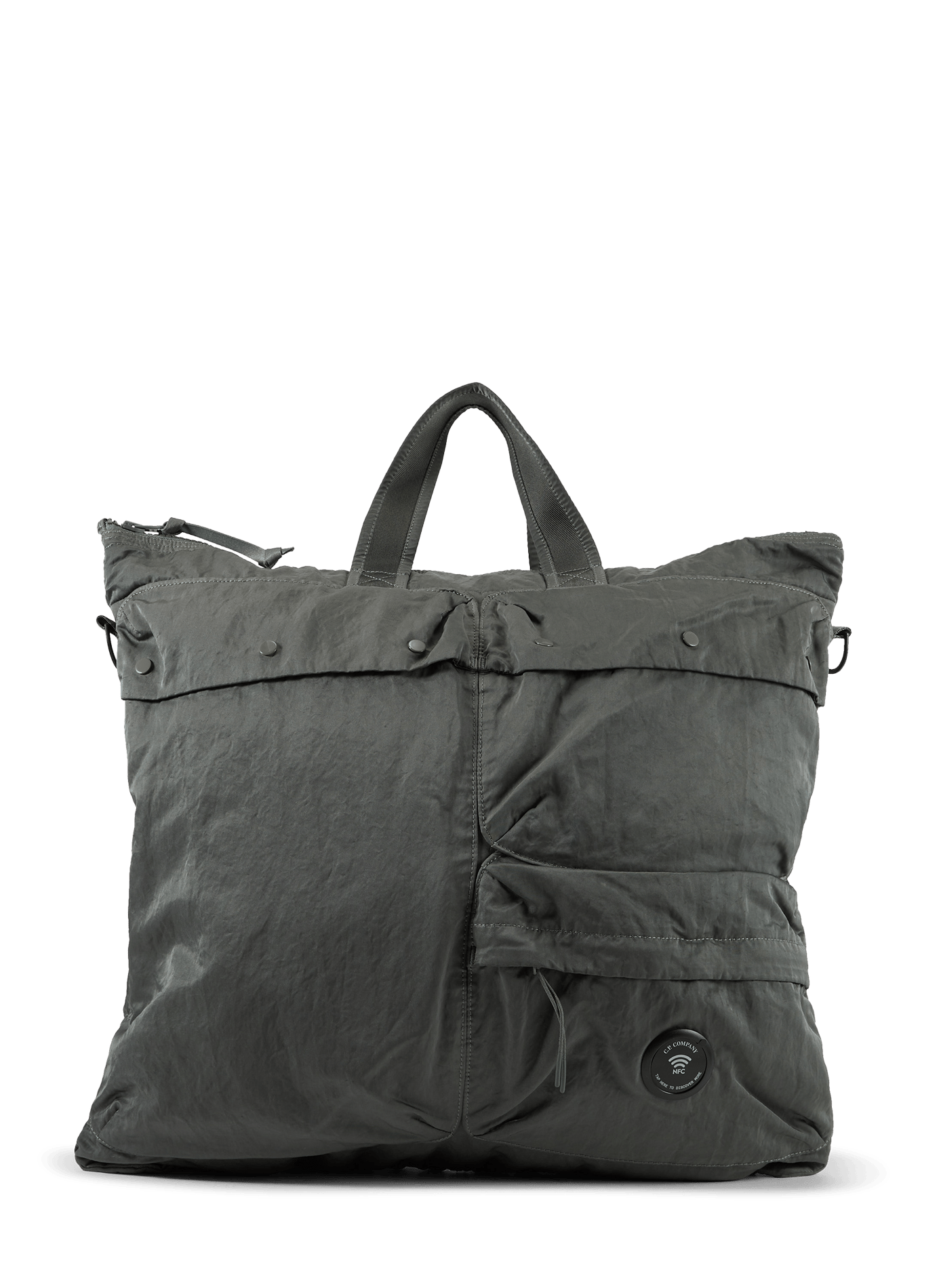 Zippered handbag CP COMPANY Grey