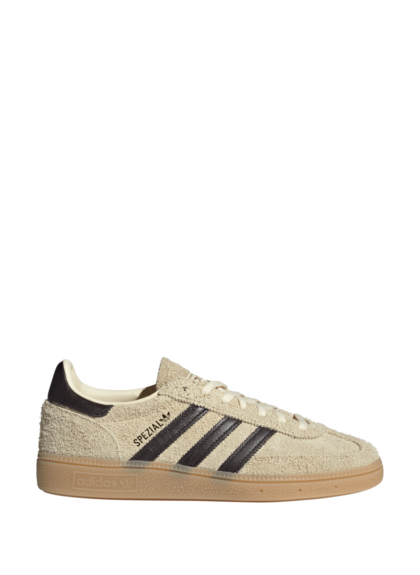 Baskets Handball Spezial en cuir ADIDAS Beige
