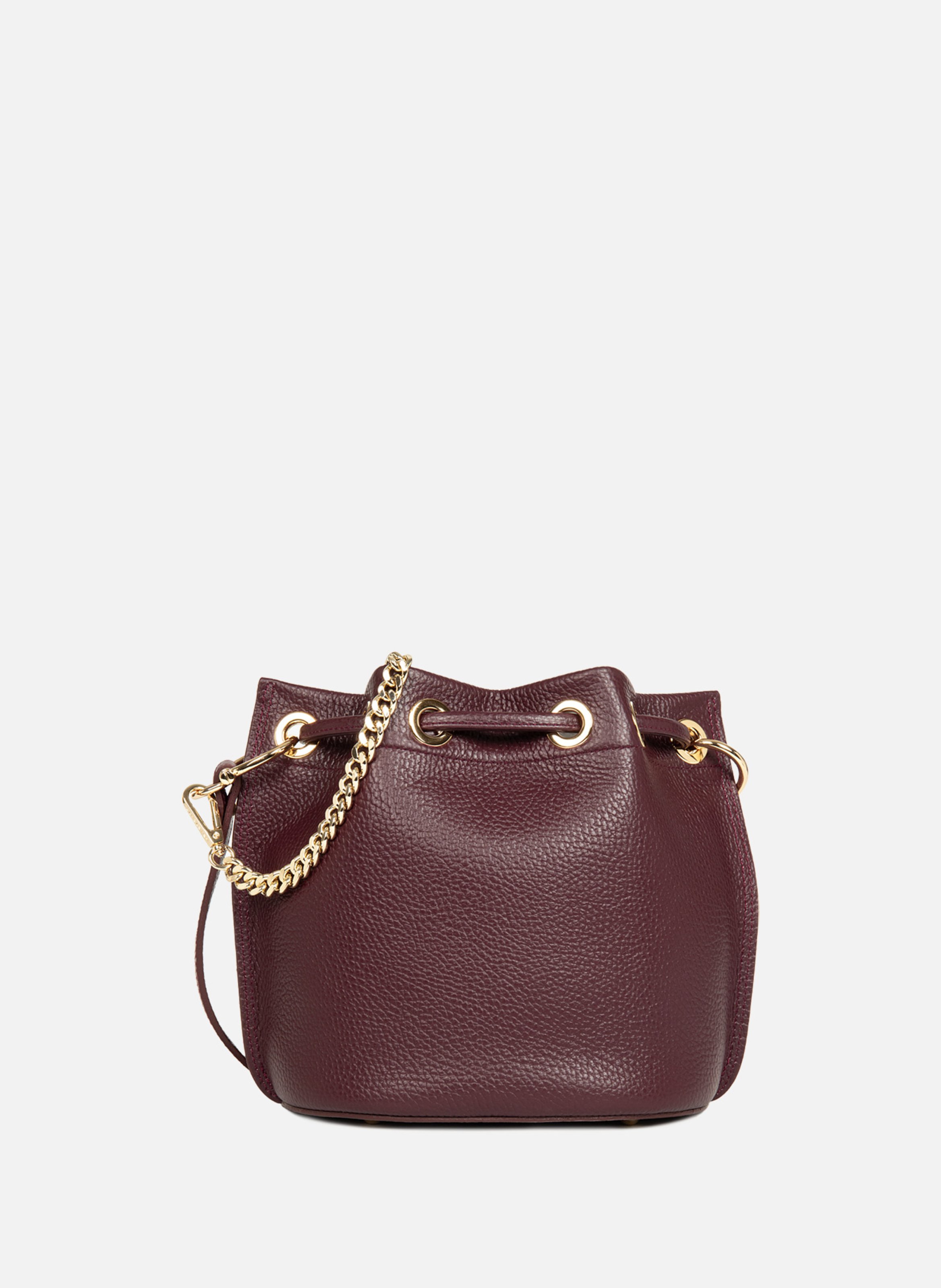 Petit sac bourse - alba double LANCASTER Rouge