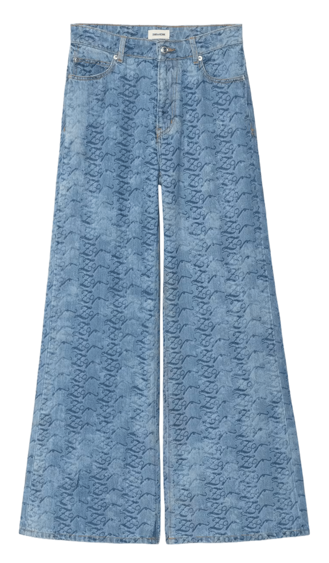 Jean large en coton bio jean ZADIG&VOLTAIRE Bleu