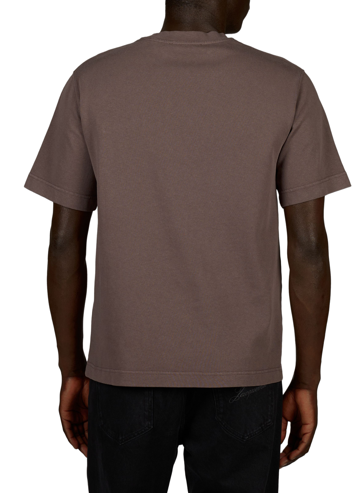 Camiseta recta de algodón JACQUEMUS Marrón