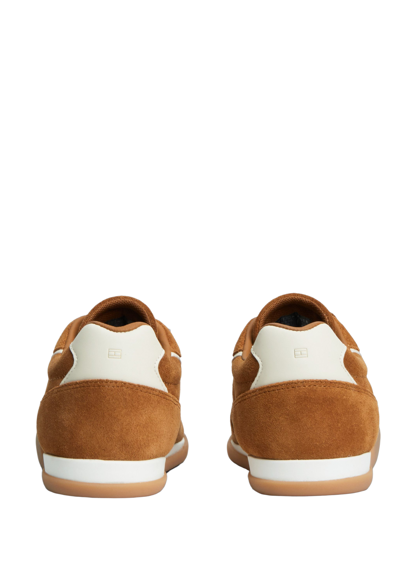 Baskets basses en cuir TOMMY HILFIGER Orange