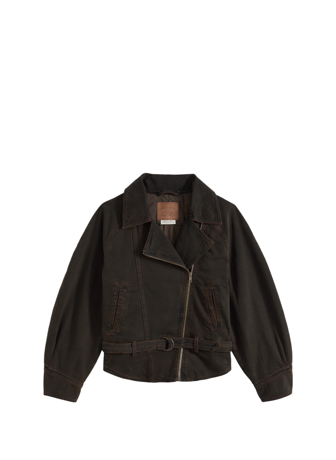 Blazer mit Revers aus Baumwolle LEVI'S Braun