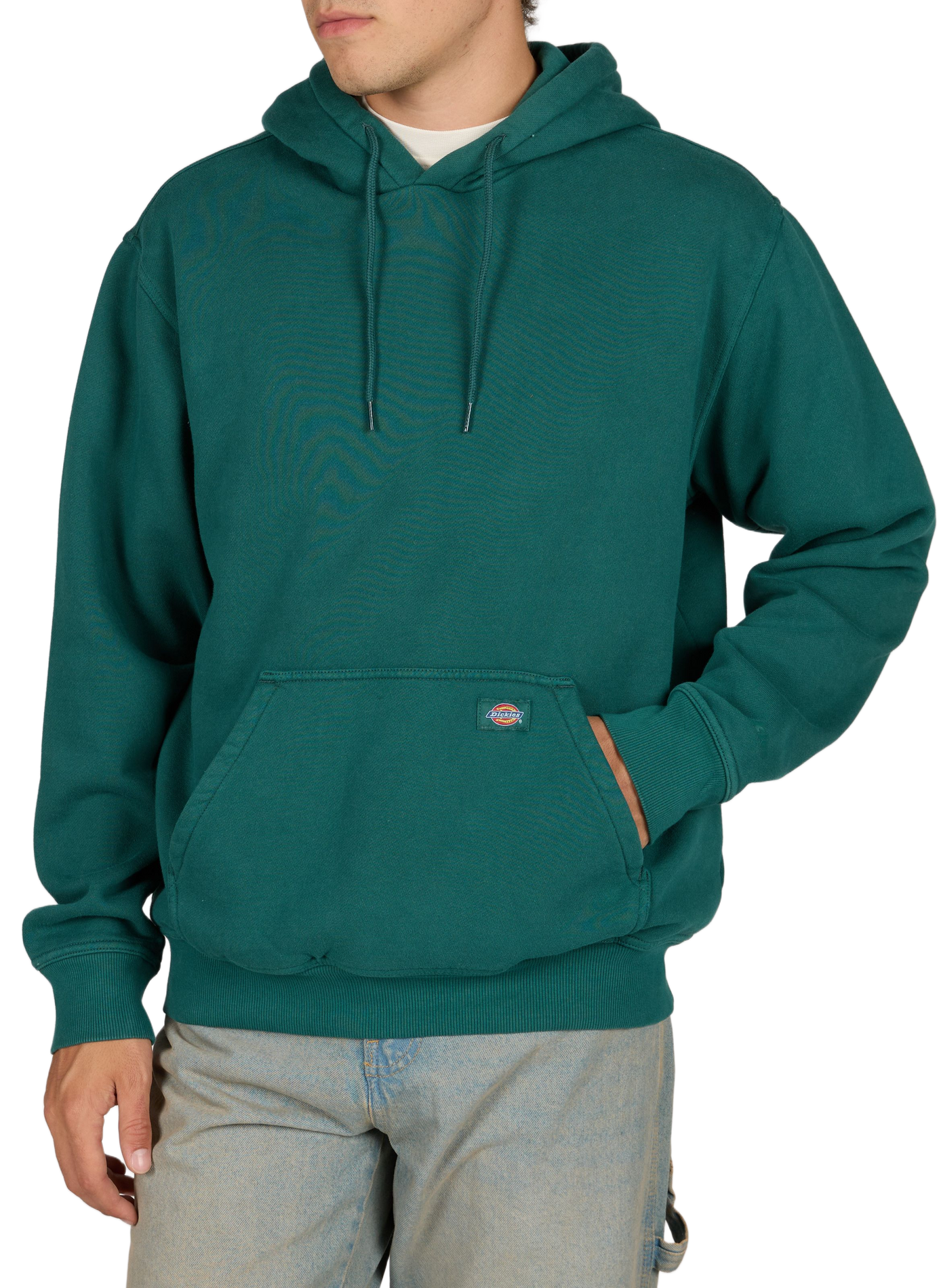 Effen hoodie met rechte pasvorm DICKIES Groen