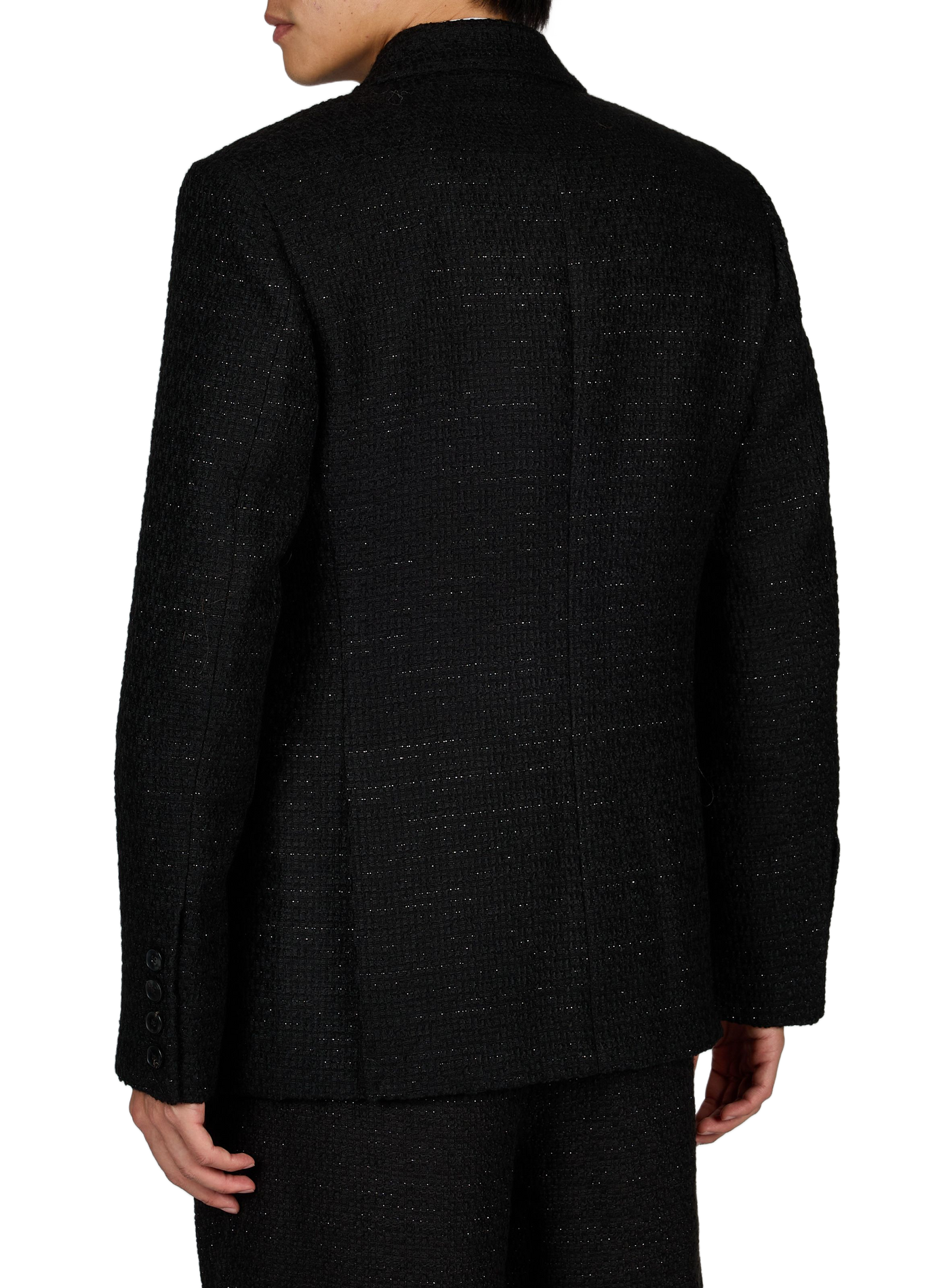 Strukturierter, gerader Blazer ENTIRE STUDIOS Schwarz
