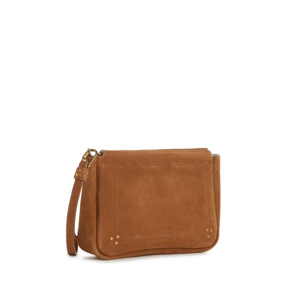 Pochette Clap en cuir suédé