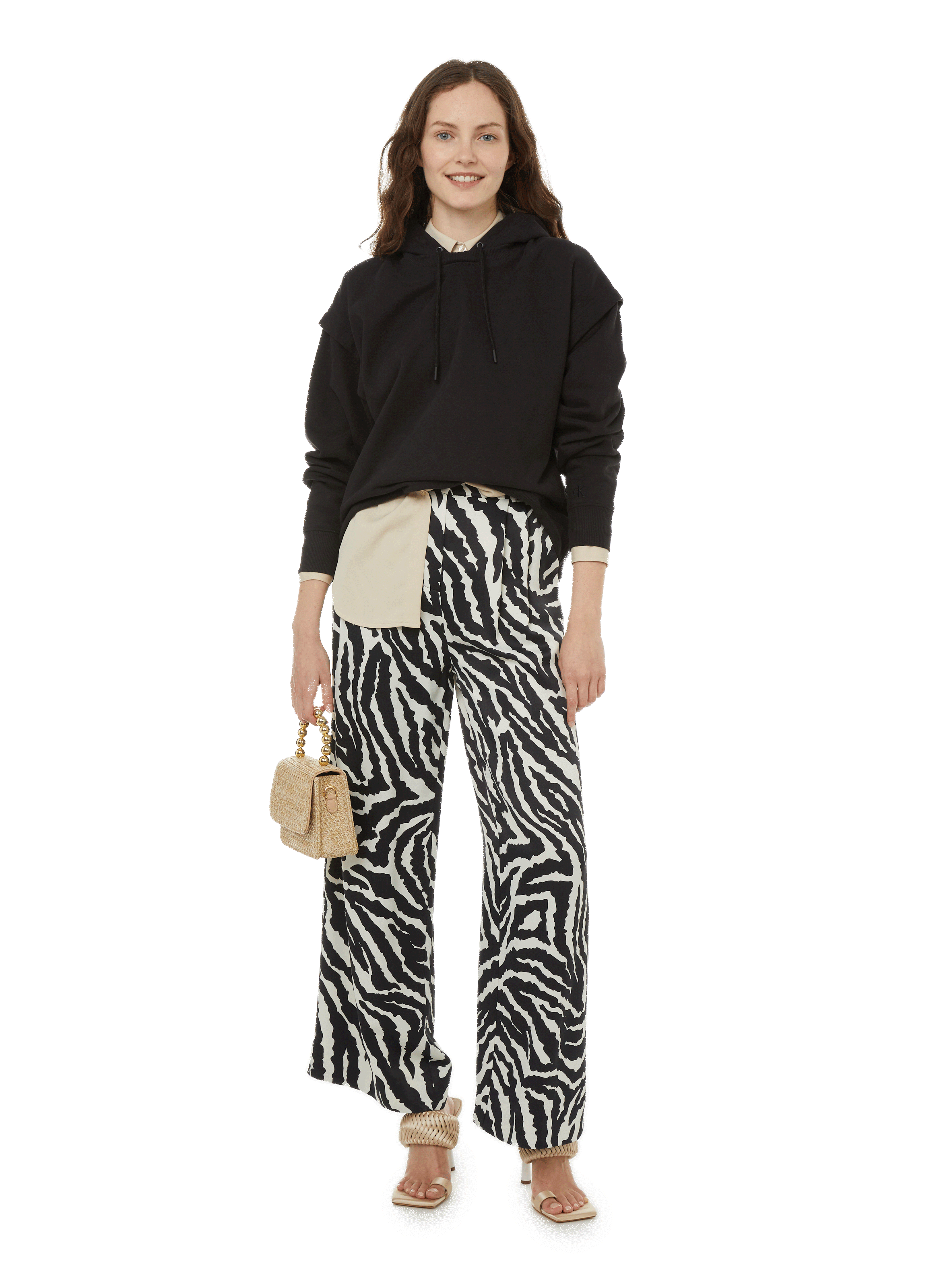 Zebra trousers  SAISON 1865 Multicolour
