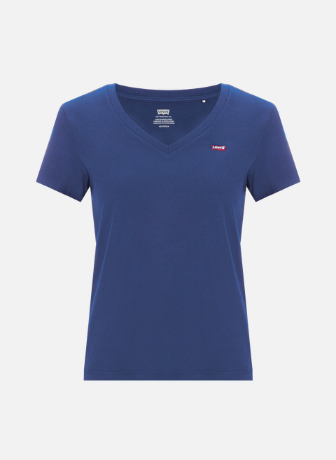 Blue fitted cotton T-shirtLEVI'S 