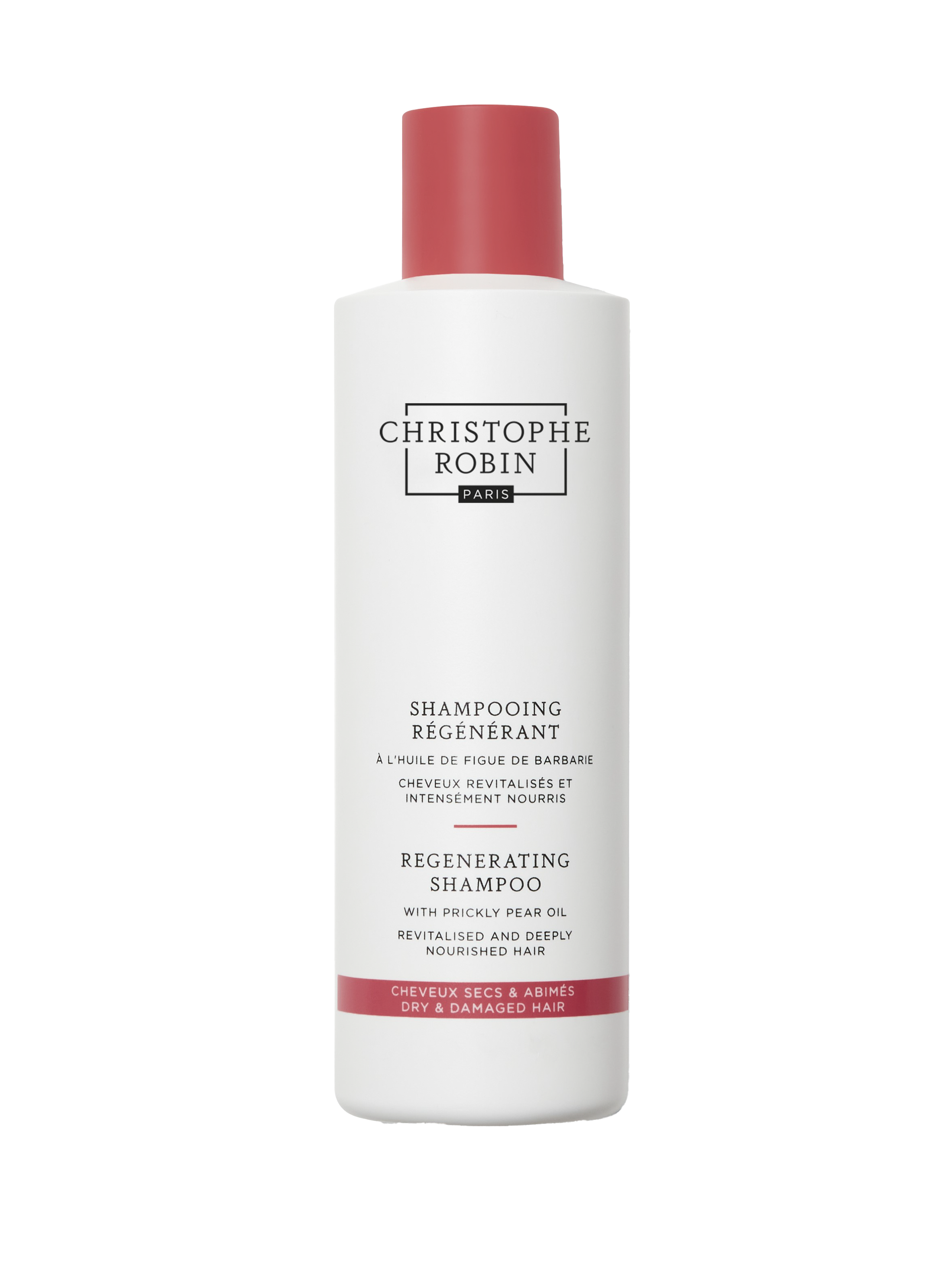 Shampooing régénérant à l'huile de figue de barbarie CHRISTOPHE ROBIN No color