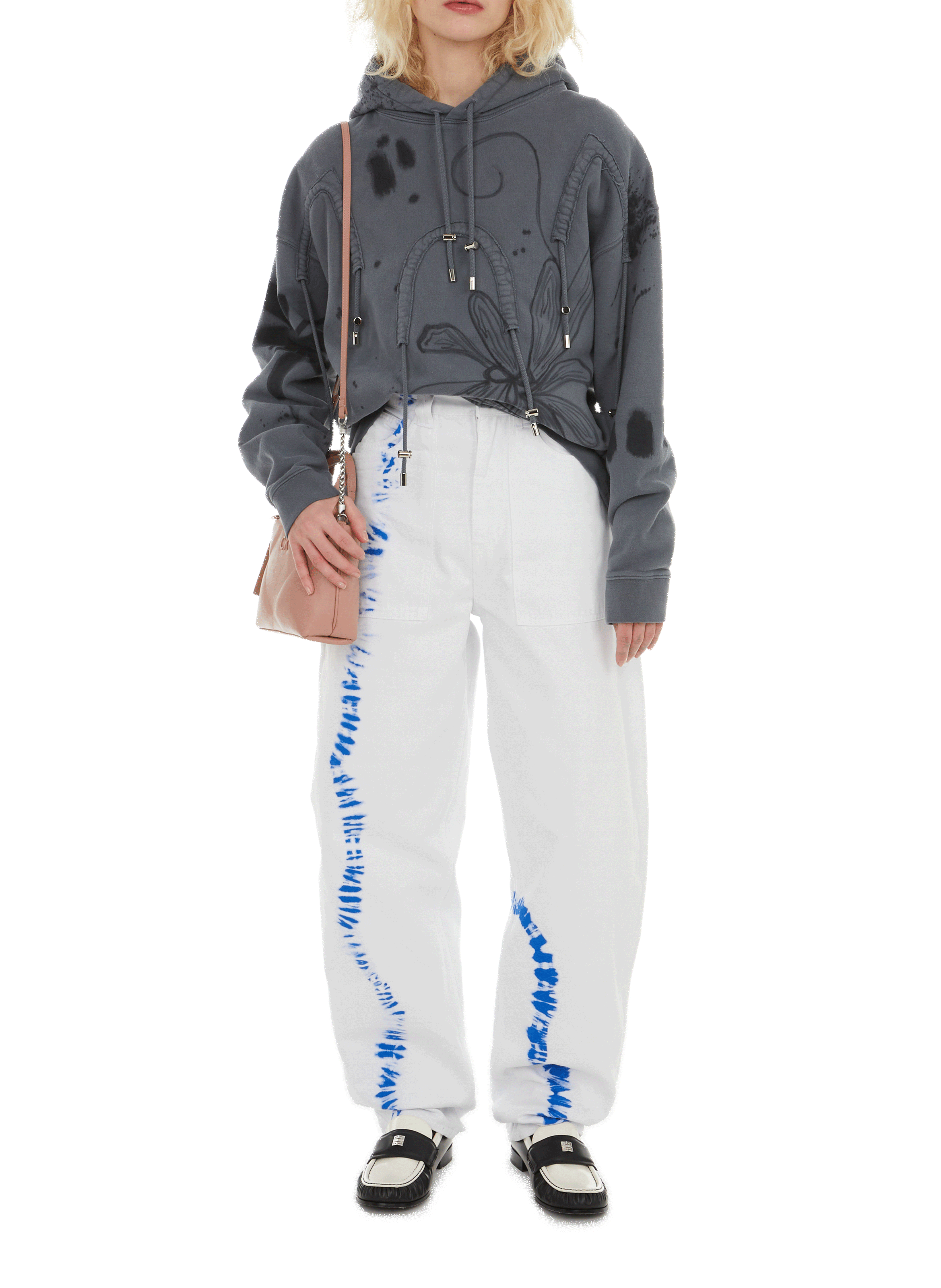 Sac à bandoulière effet matelassé CALVIN KLEIN Rose