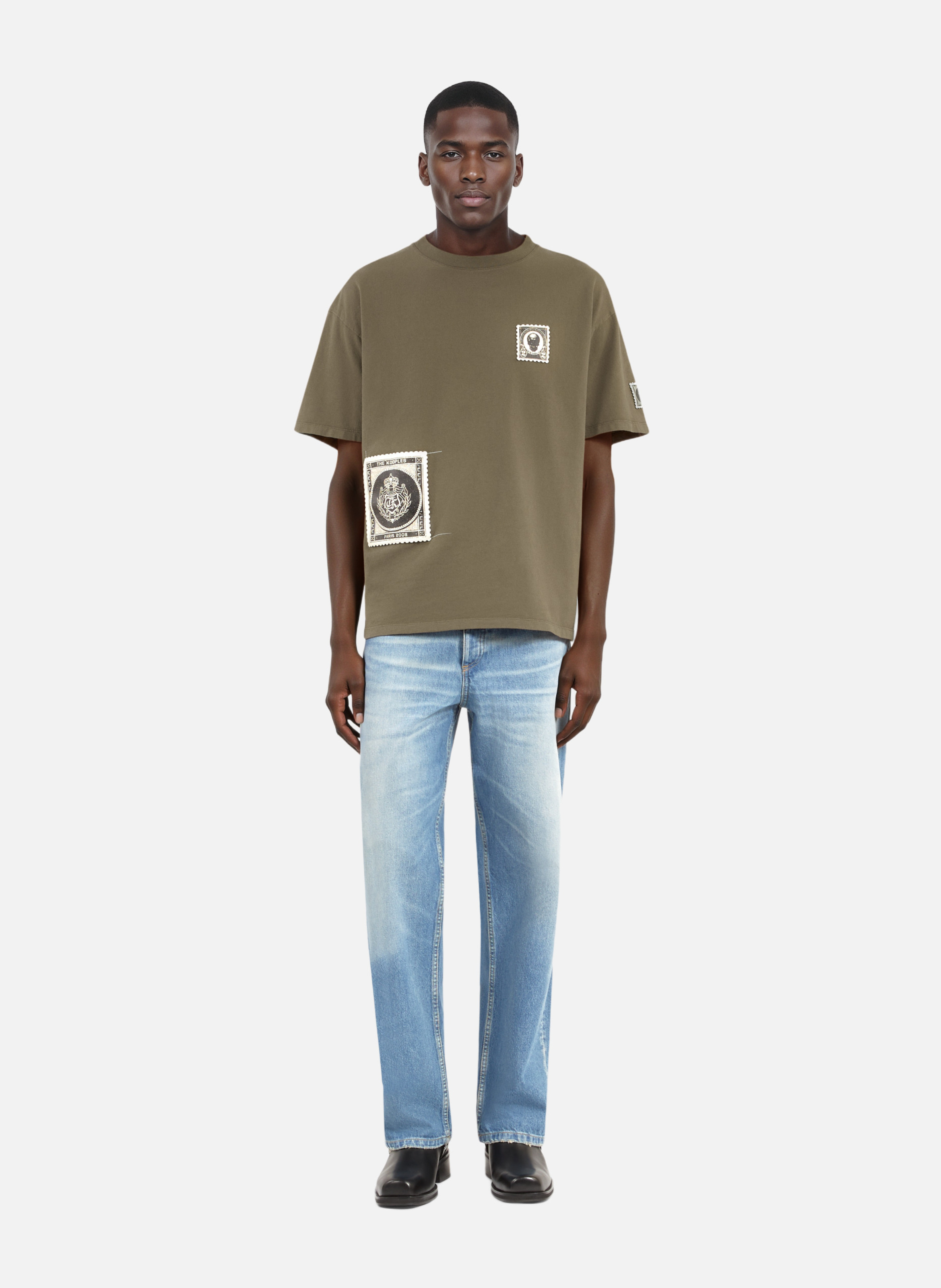 T-shirt avec patchs THE KOOPLES 