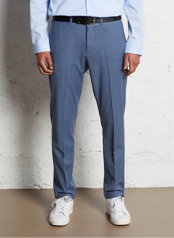 Pantalon de costume droit Bleu by IKKS IKKS Pantalon de costume droit Bleu