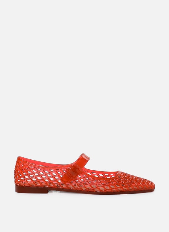 Ballerines transparentes Michaela Jilly Rouge by SAM EDELMAN SAM EDELMAN Ballerines transparentes Michaela Jilly Rouge