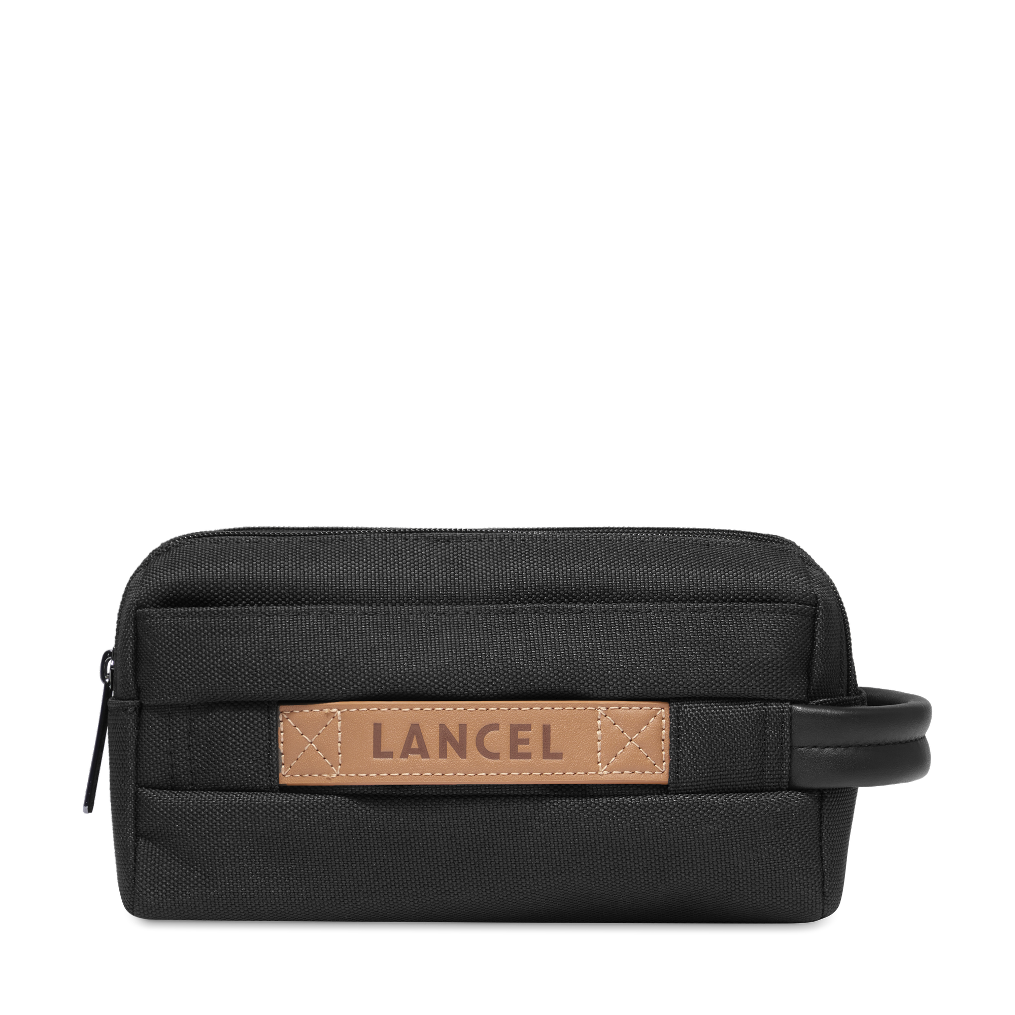 Trousse de toilette neo partance de lancel en toile LANCEL Noir