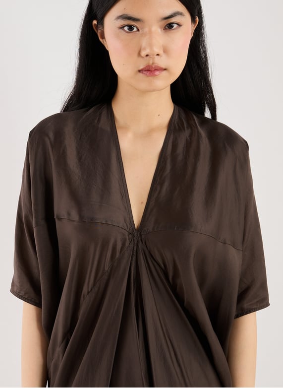 Kite dress Brown Rick owens - Women | Printemps.com Kite dress Brown Rick owens - Women | Printemps.com