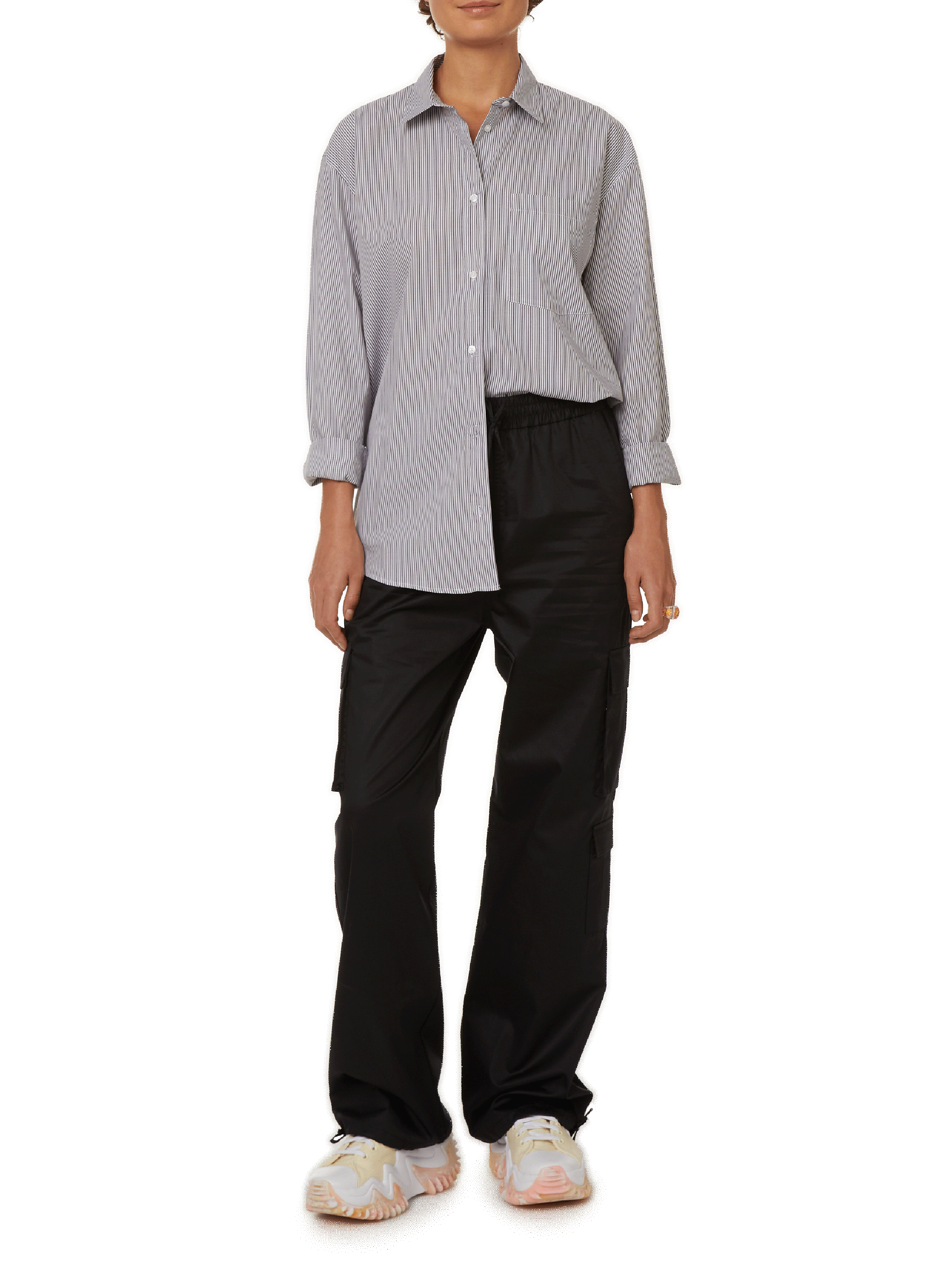 Striped cotton shirt Multicolour