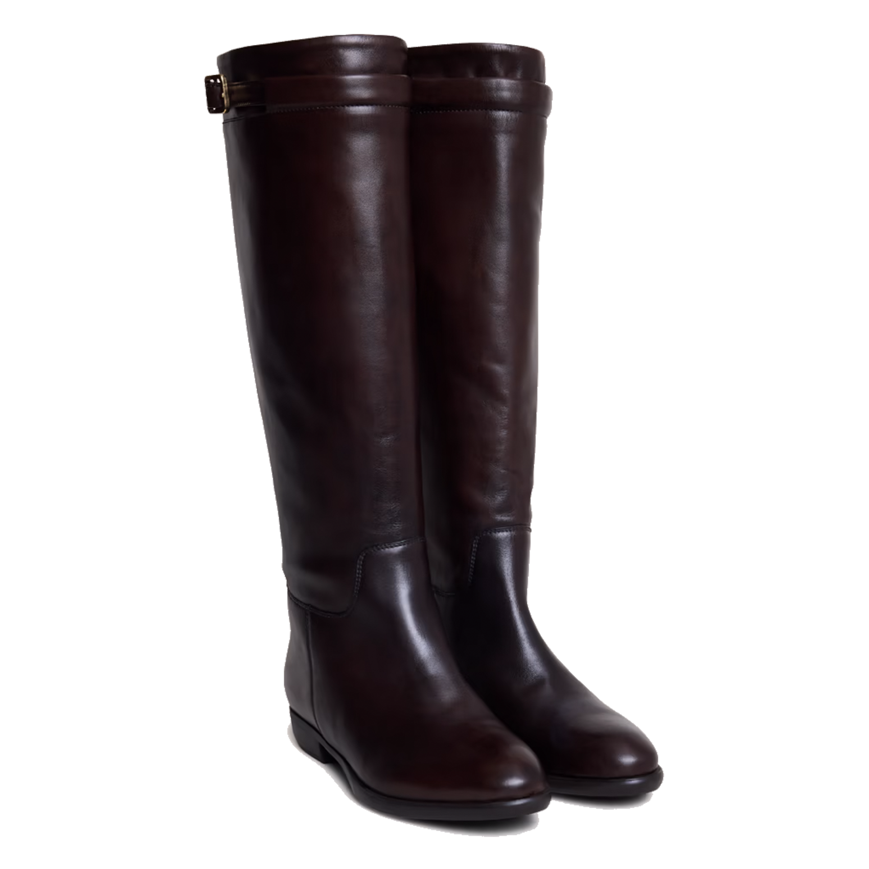 Bottes en cuir melody JONAK Marron