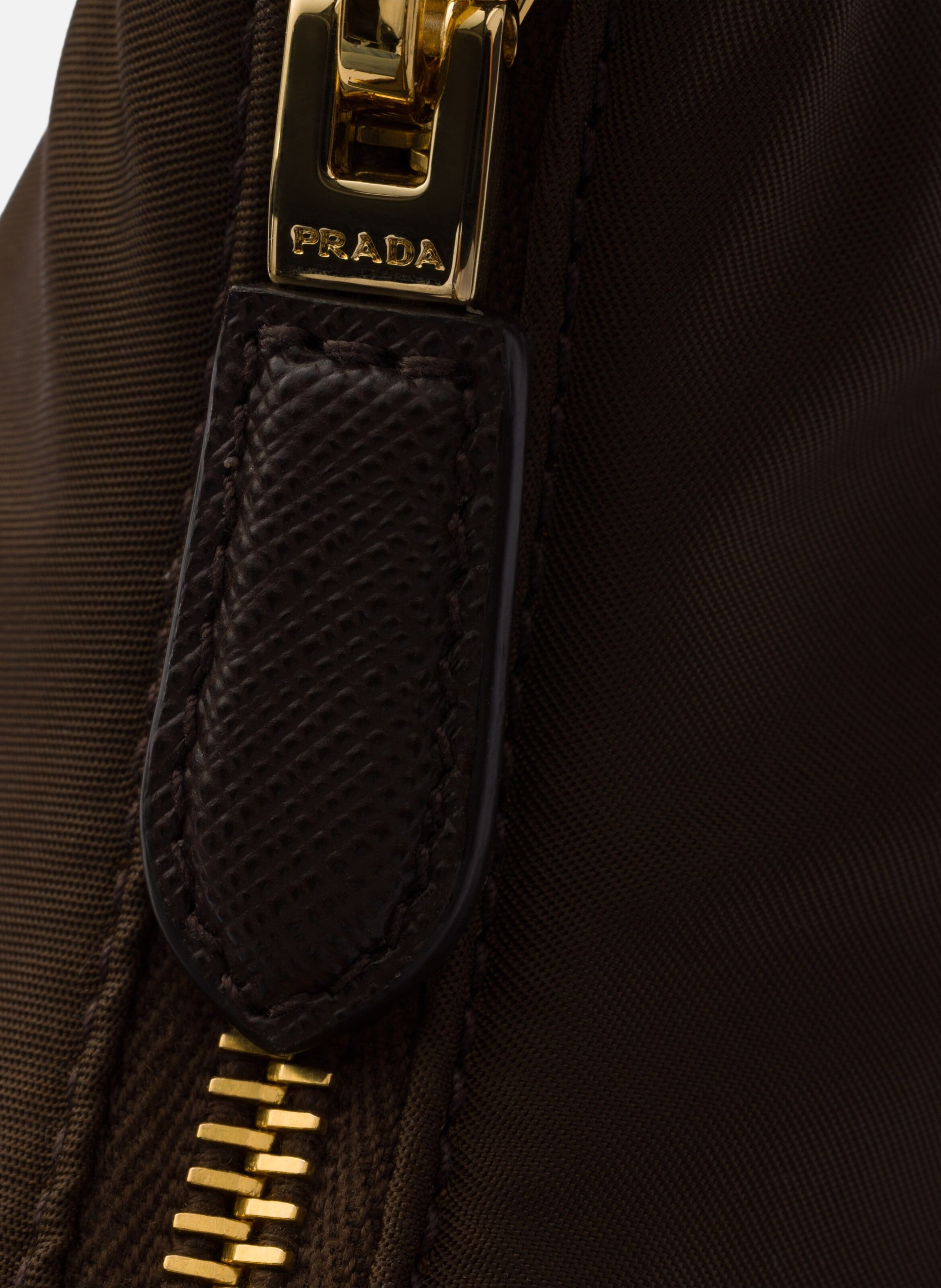 Mini sac prada re-edition 2005 en re-nylon PRADA Marron