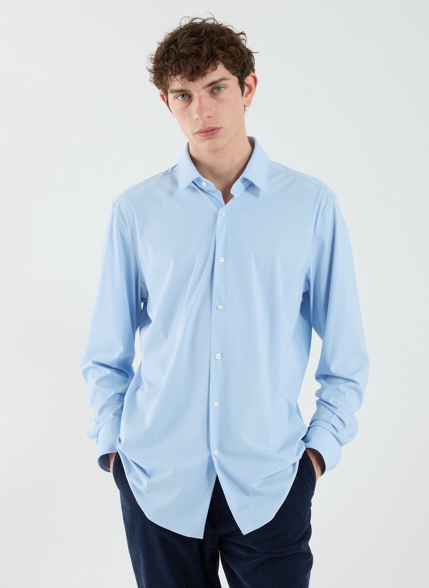 BOSS Chemise unie Multicolore