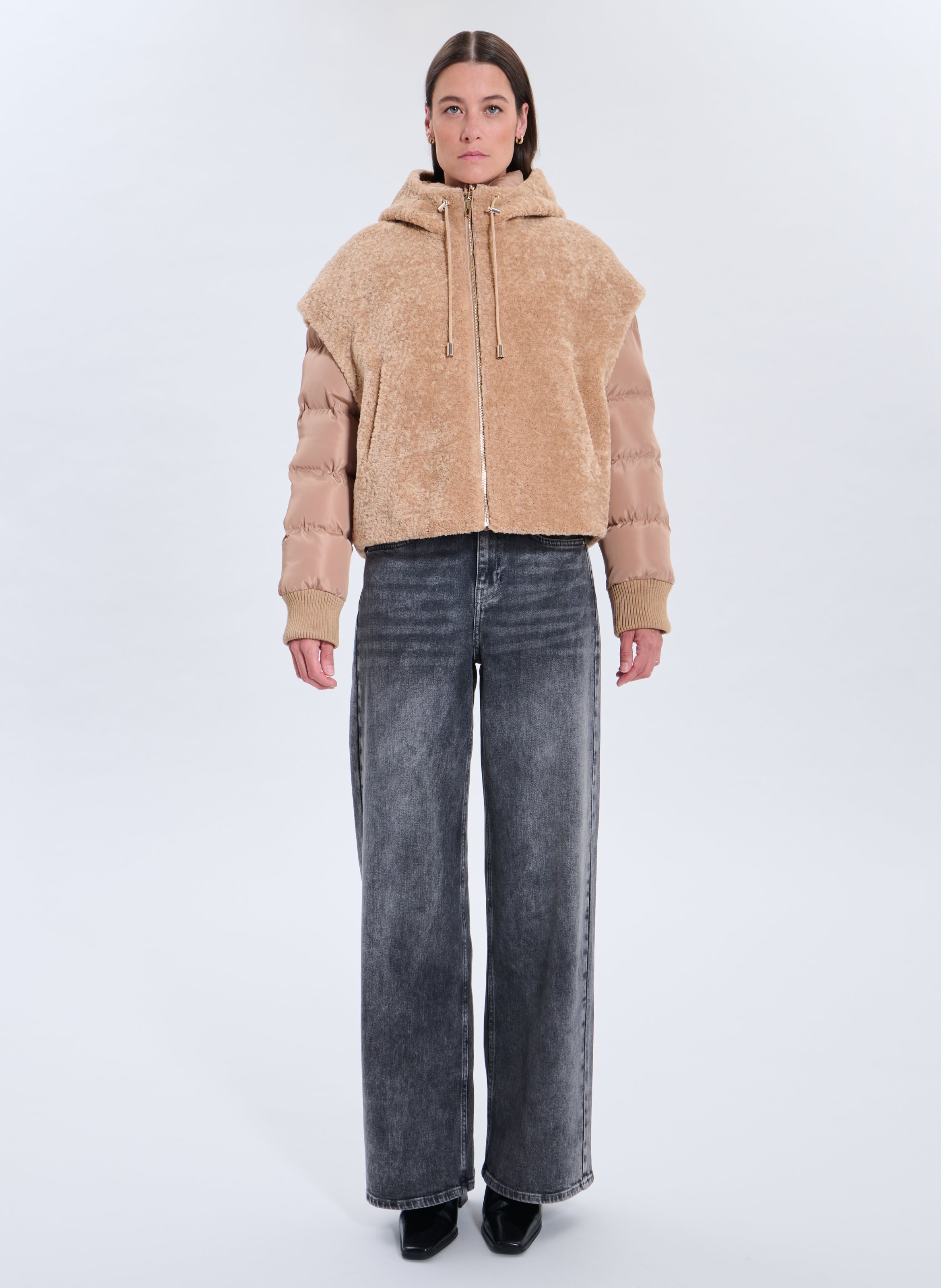 Doudoune  marguerite ZAPA Marron