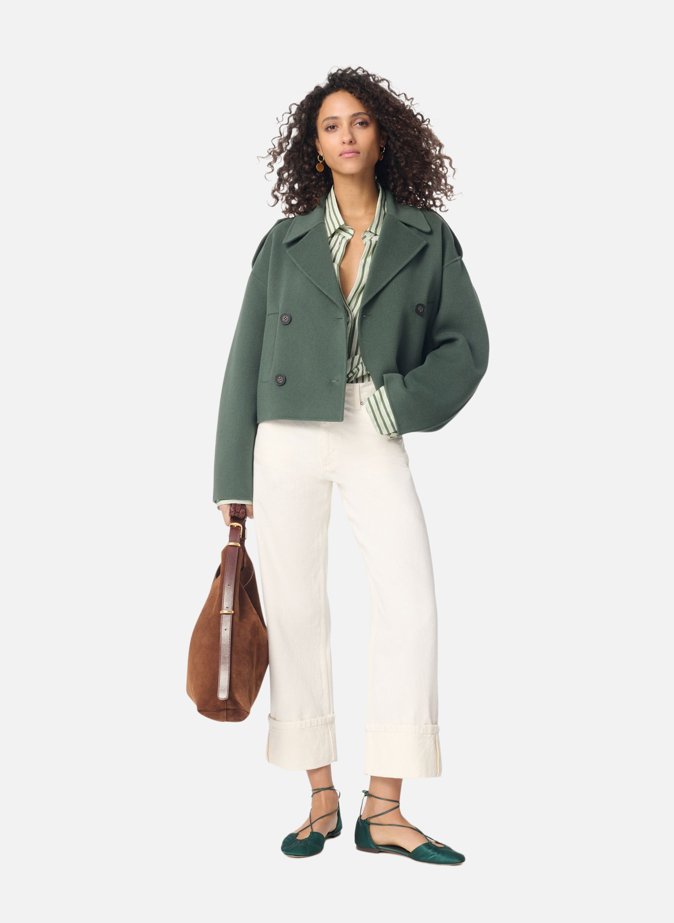 Manteau beran VANESSA BRUNO Vert
