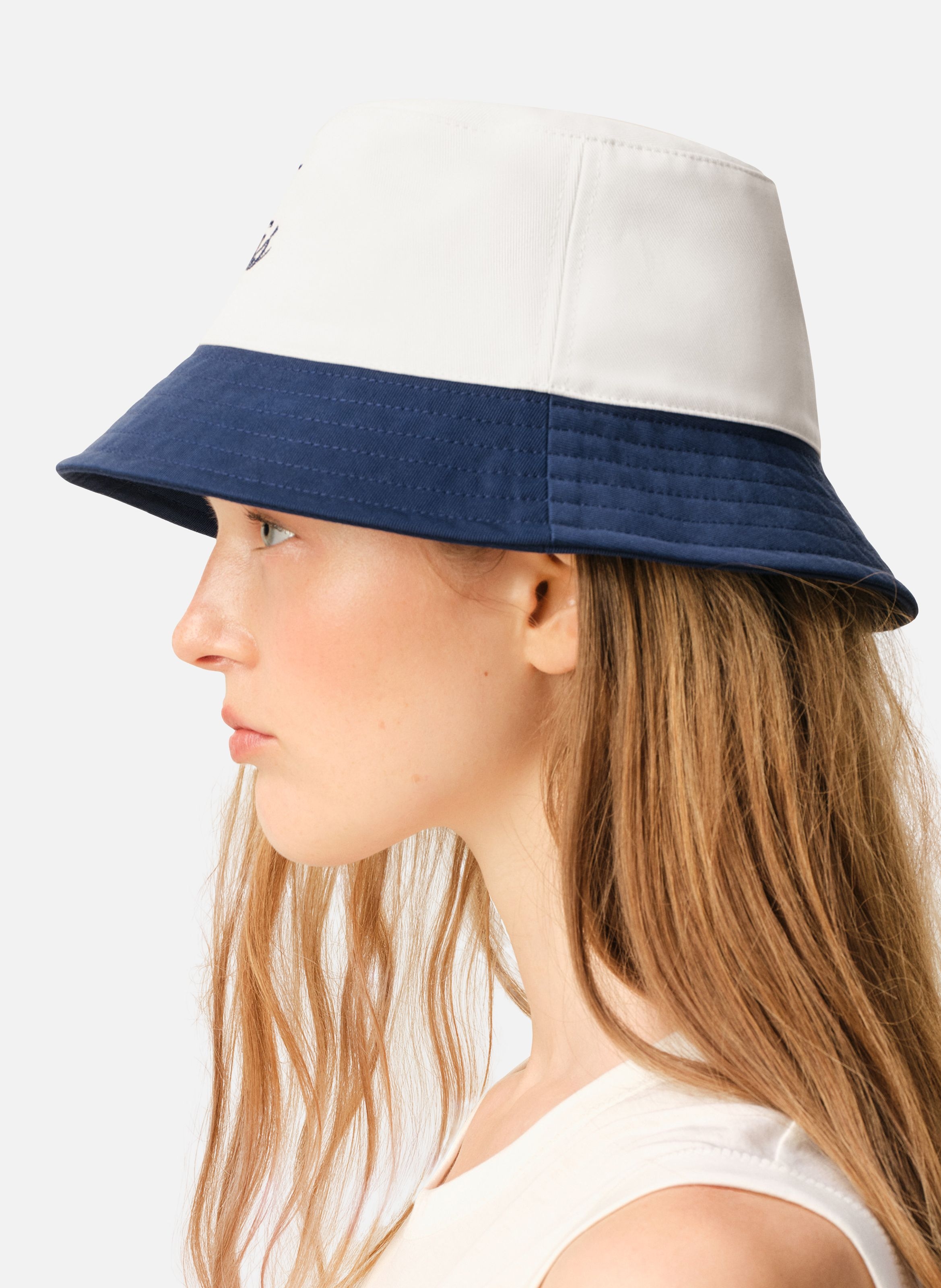 Bob et ami paris unisexe en coton AMI PARIS Bleu