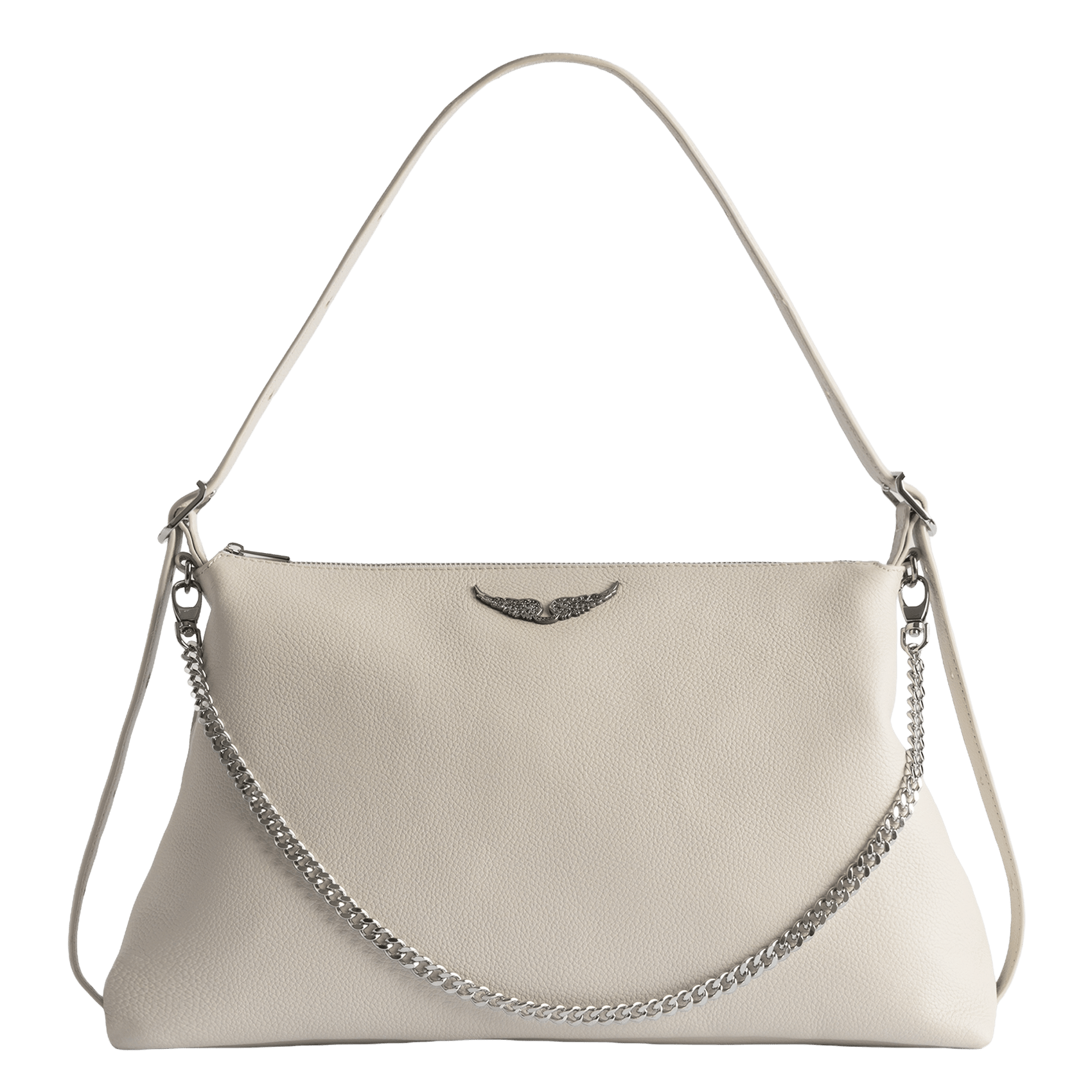 Sac porté épaule en cuir grainé jim  Flash