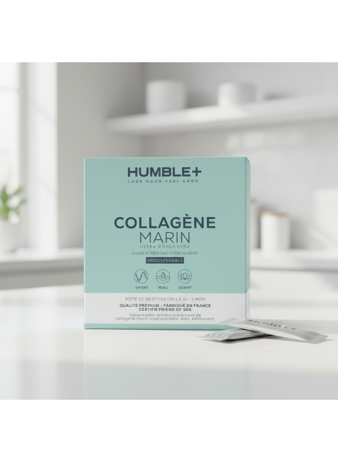Collagène marin ultra concentré HUMBLE+ No color