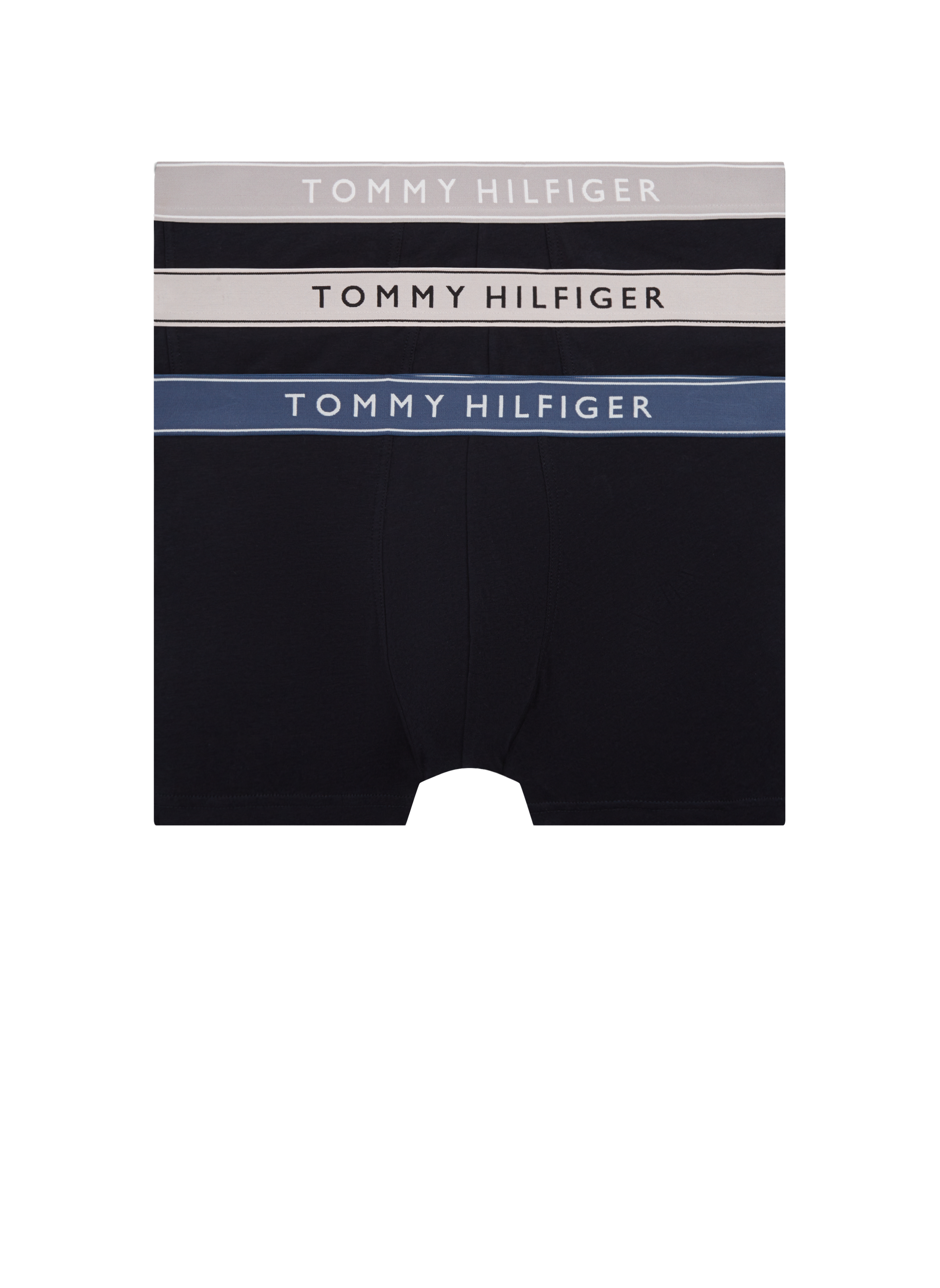 Set of 3 mixed cotton boxer shorts TOMMY HILFIGER Multicolour