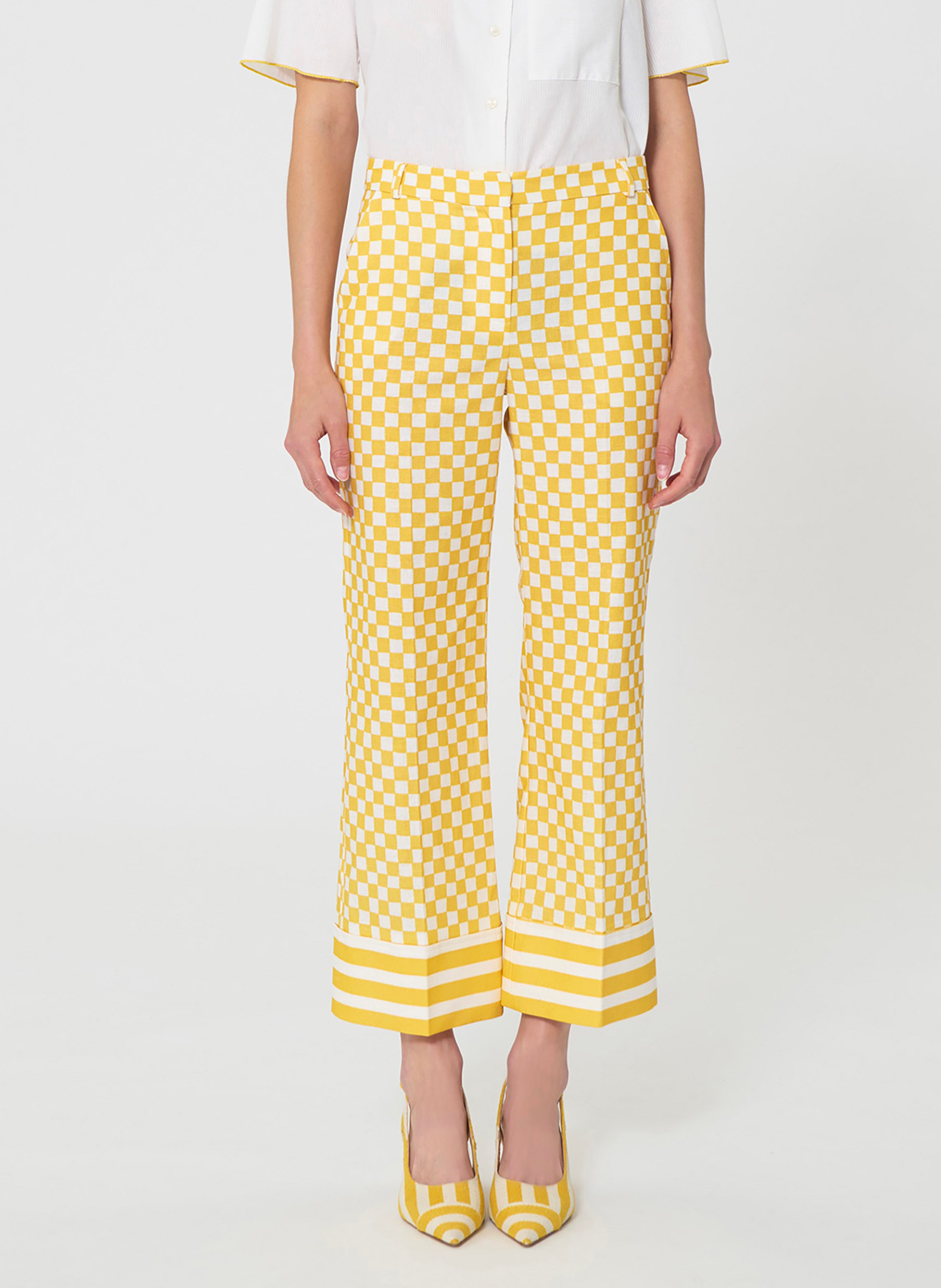 Pantalon pietro TARA JARMON Jaune