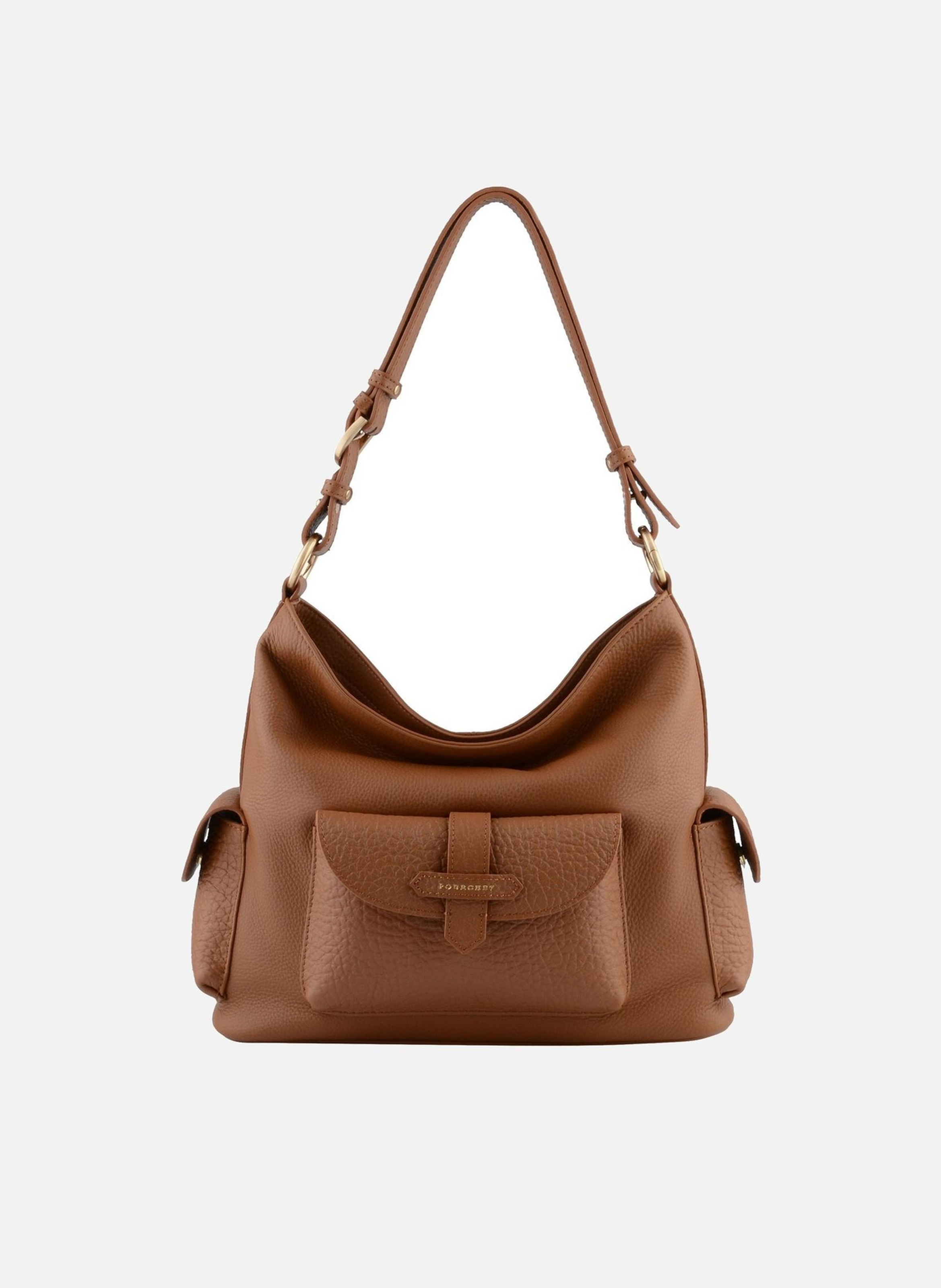 Reporter | sac porté épaule POURCHET Doré