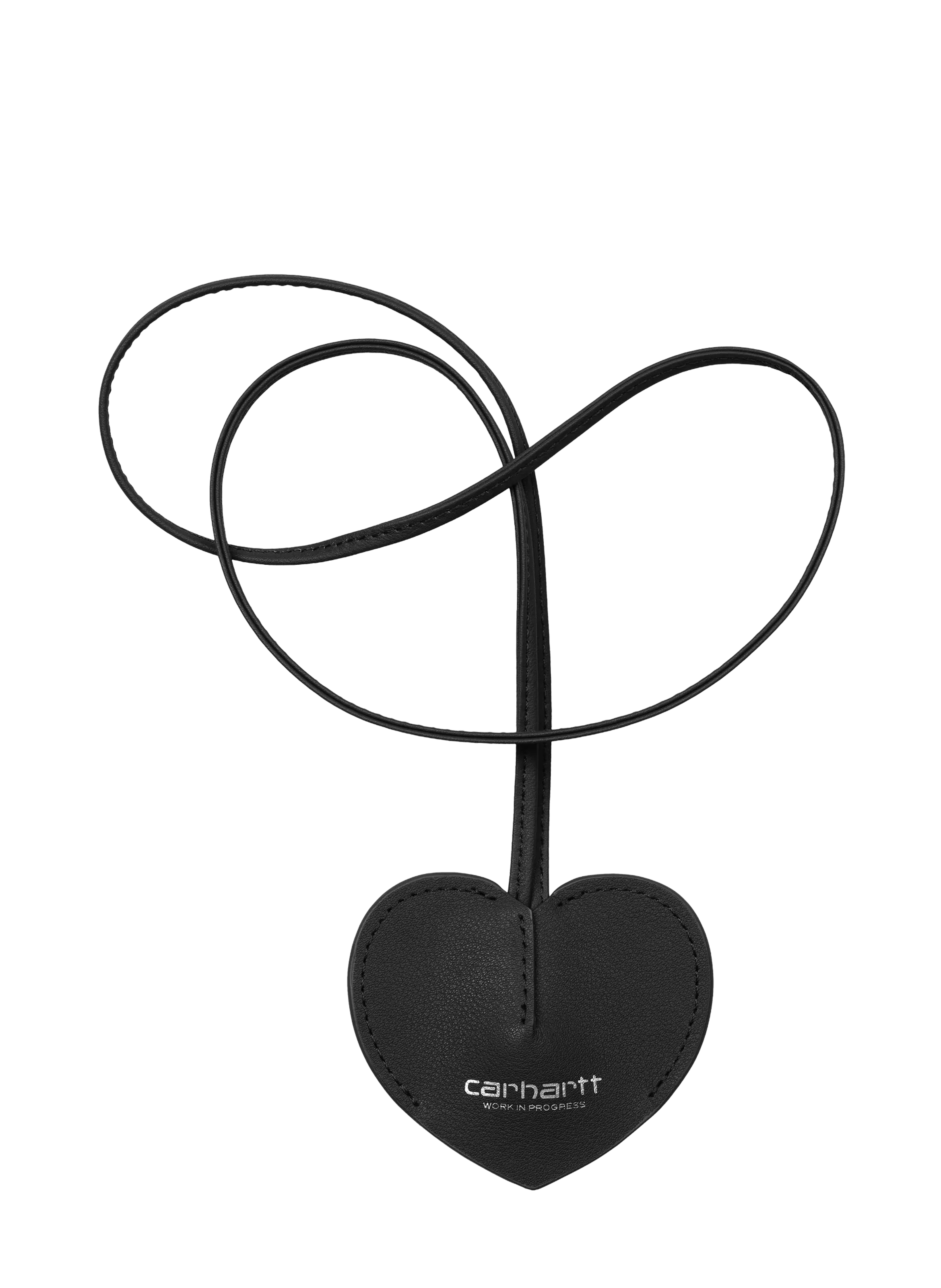 Portachiavi Hartt in pelle CARHARTT WIP Nero