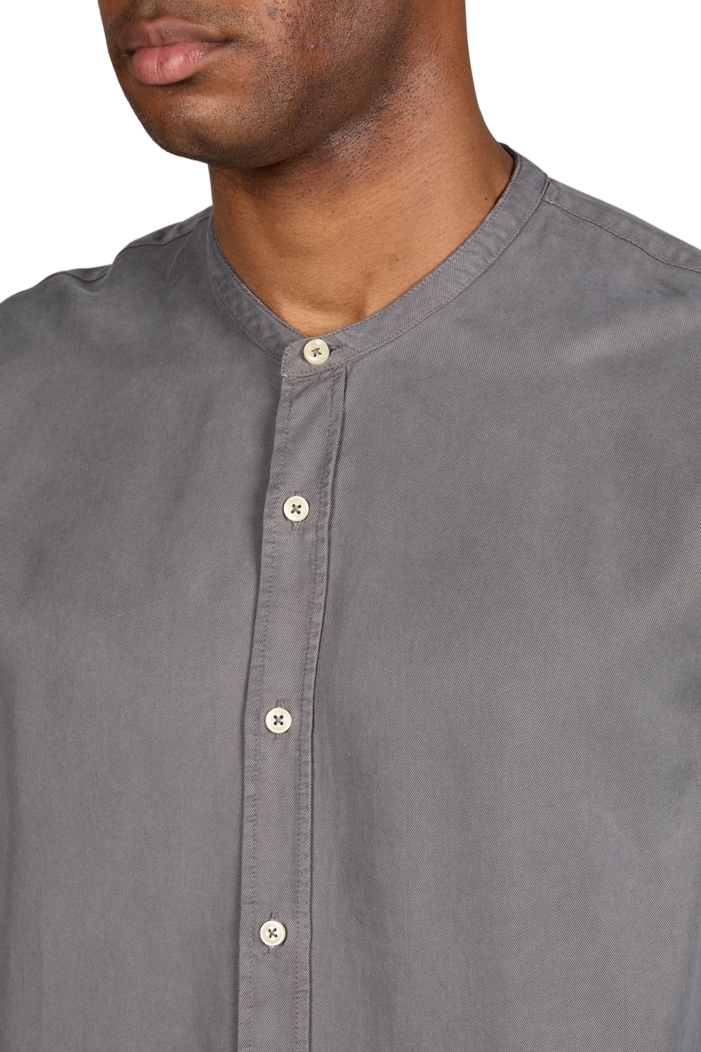 Round neck shirt OFFICINE GENERALE Grey