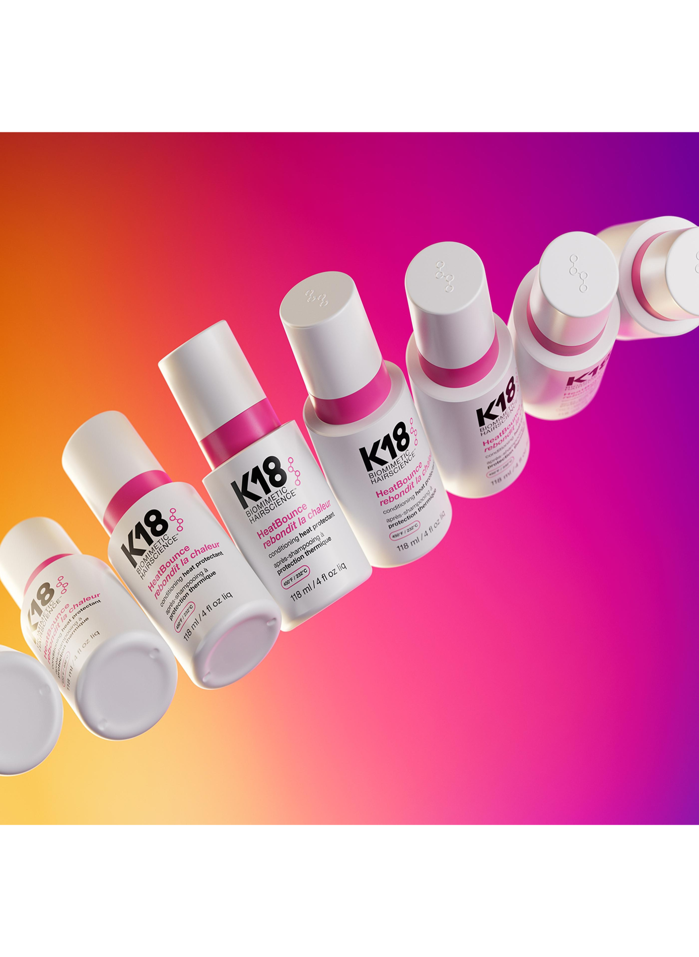 HeatBounce Conditioning Heat Protectant K18 No color