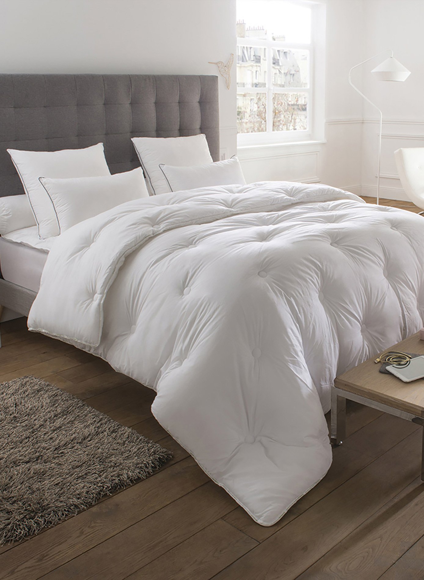 Couette angeline protect total  - 4 saisons DROUAULT Blanc