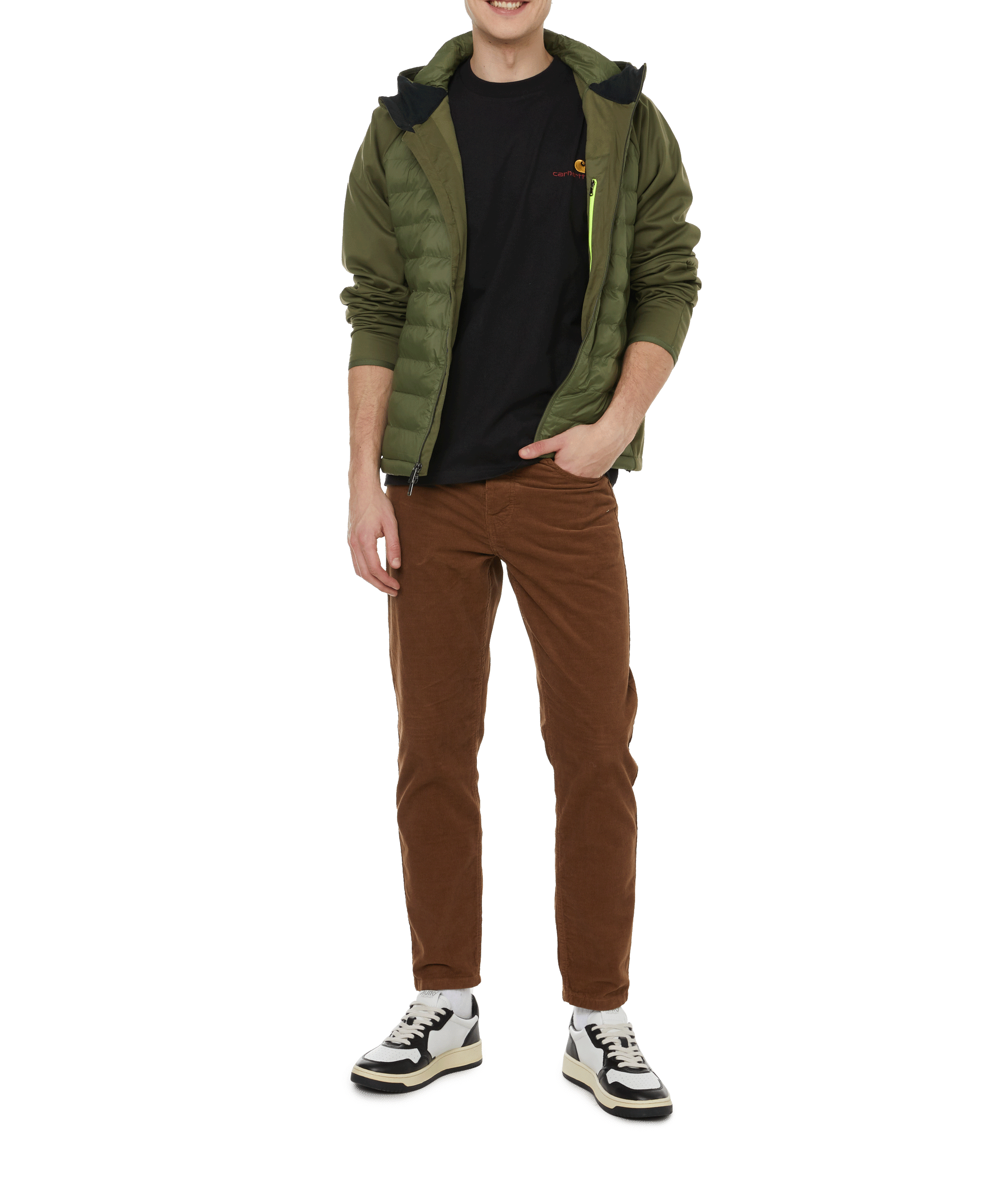 T-shirt American Script en coton CARHARTT WIP Noir