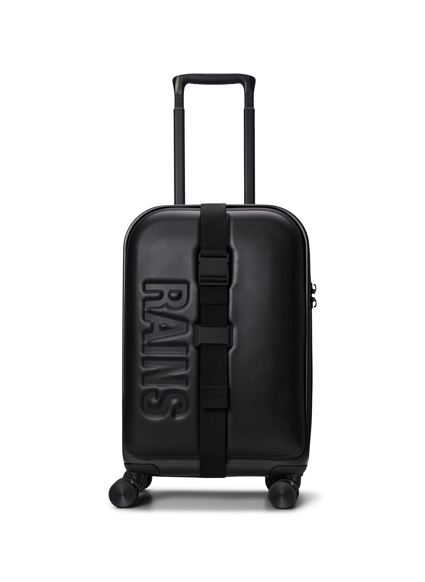 Valise cabine imperméable à quatre roues RAINS Noir